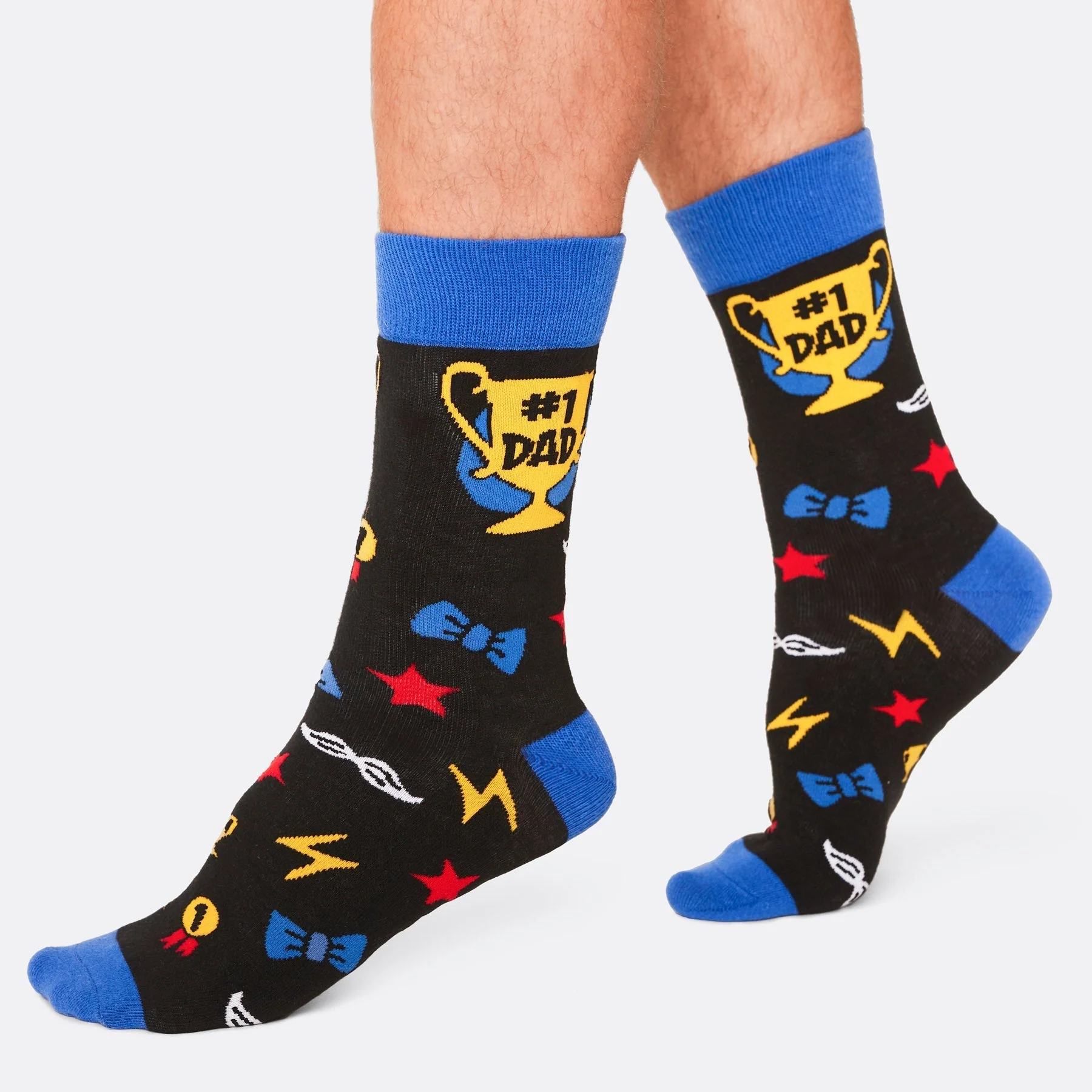 #1 Dad Socken Geschenkbox (3er-Pack) - Image 6