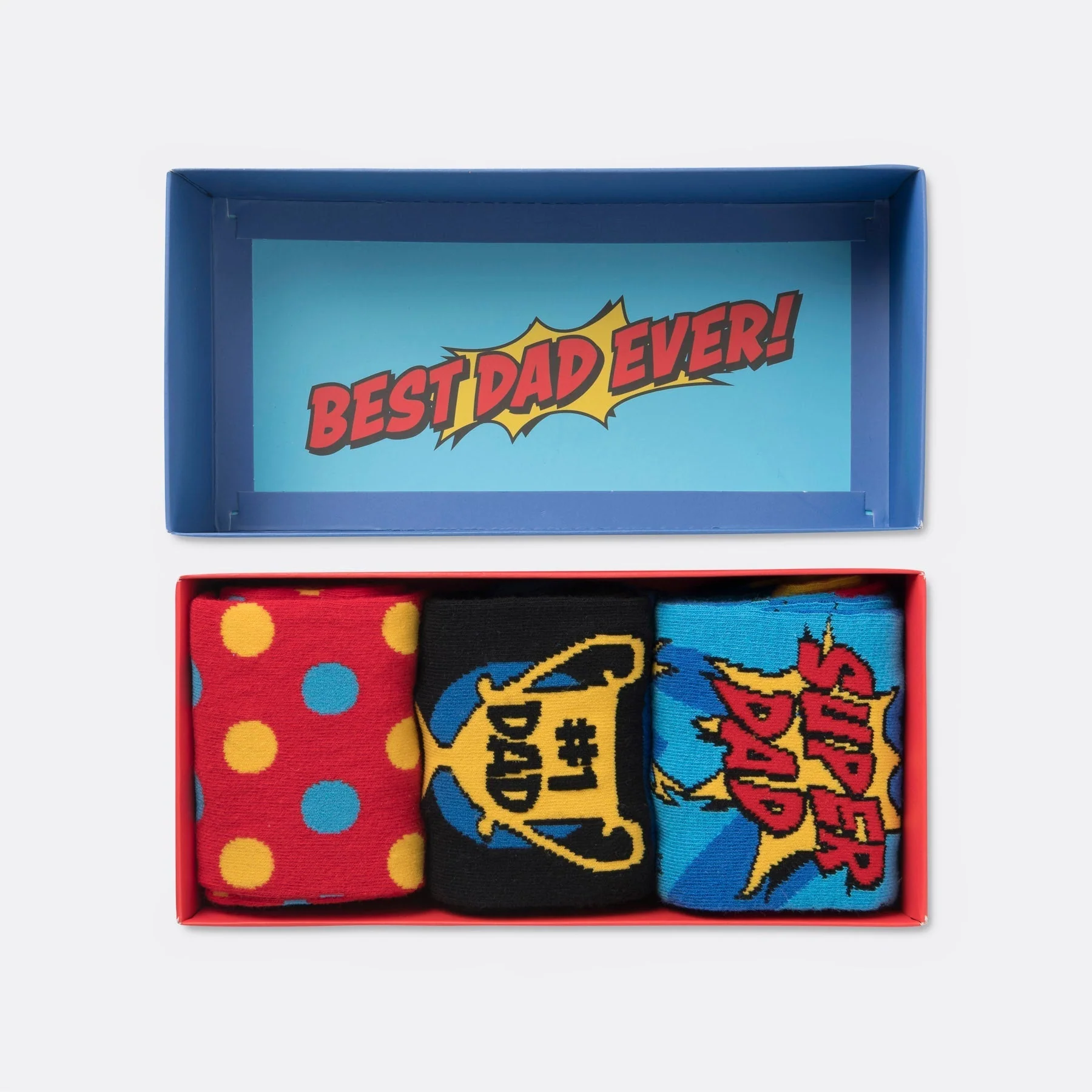 #1 Dad Socken Geschenkbox (3er-Pack) - Image 9