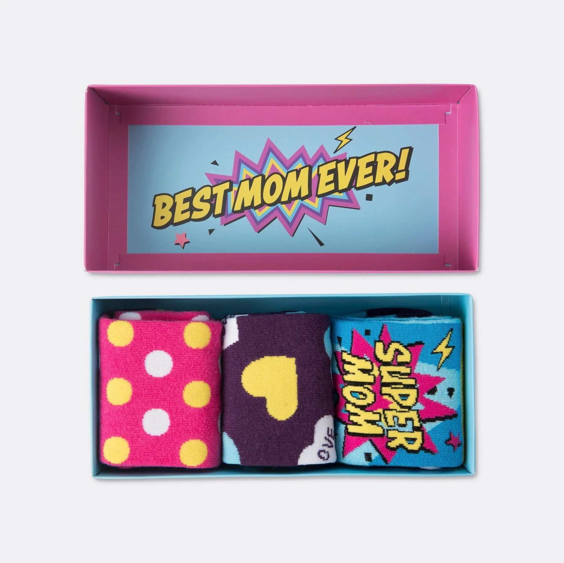 #1 Mom Socken Geschenkbox (3er-Pack) - Image 9