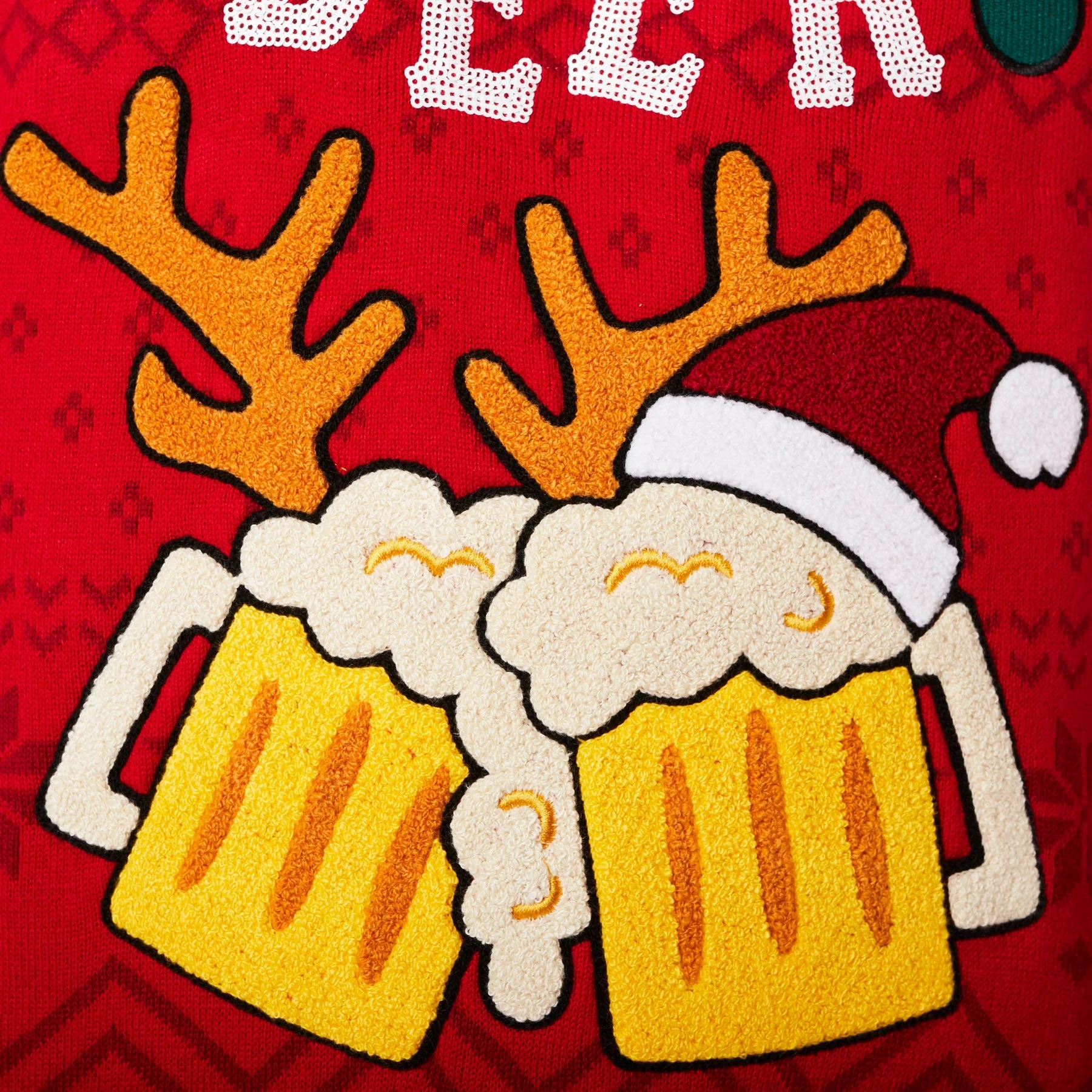 Beer Weihnachtspullover Damen - Image 5