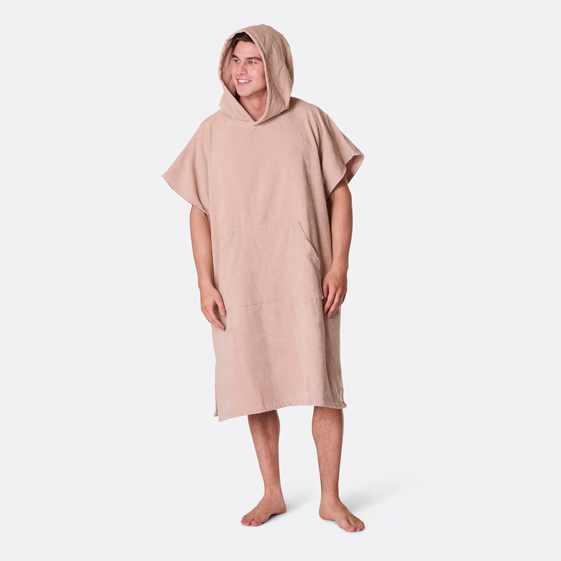 Beiger Badeponcho - Image 4