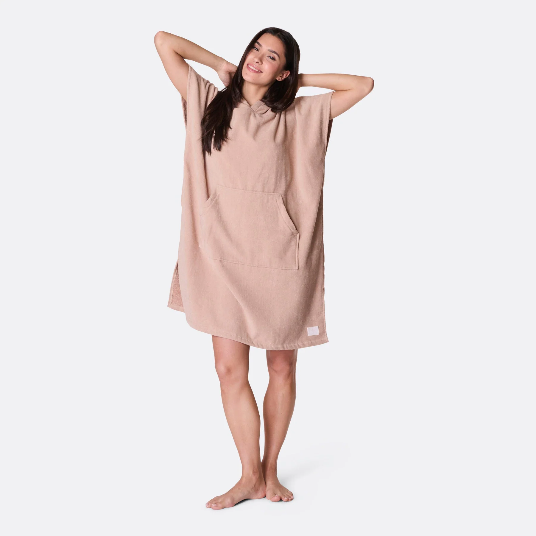 Beiger Badeponcho - Image 6