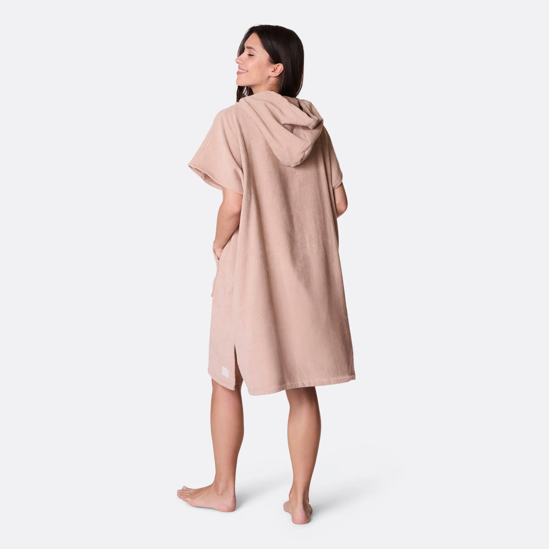 Beiger Badeponcho - Image 7
