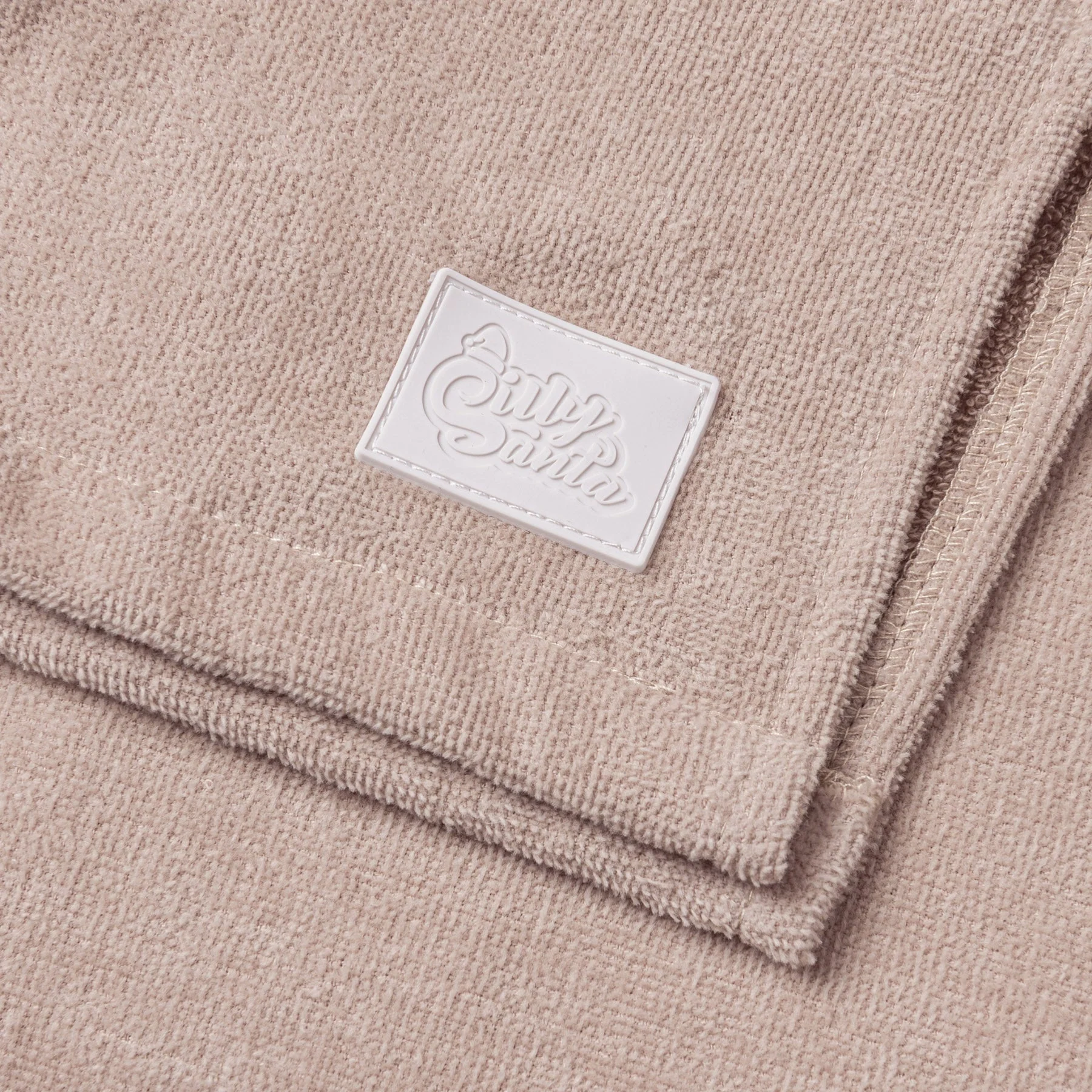 Beiger Badeponcho - Image 8