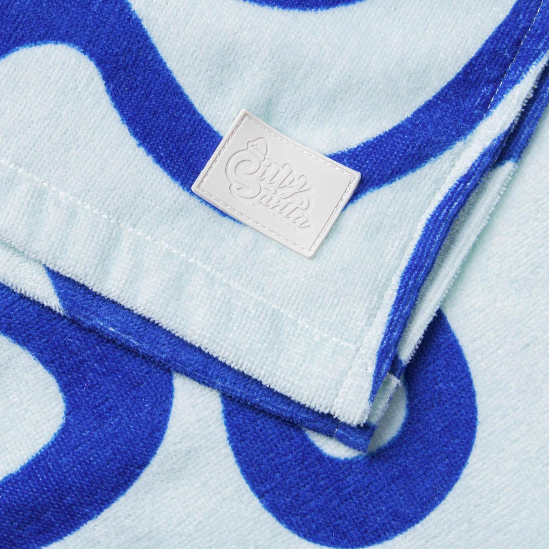 Blaue Wellen Badeponcho Kinder - Image 5