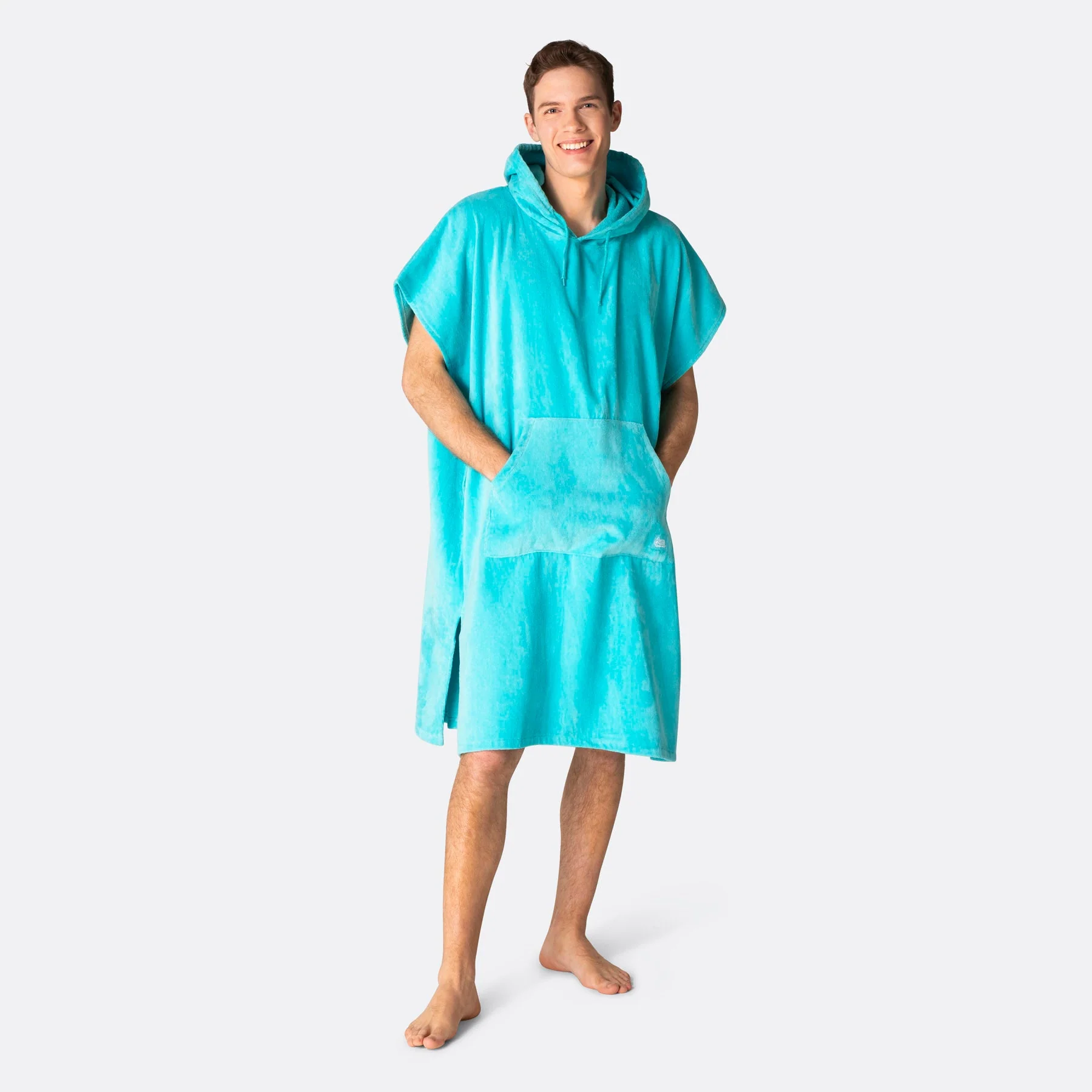 Korallenblauer Badeponcho - Image 7