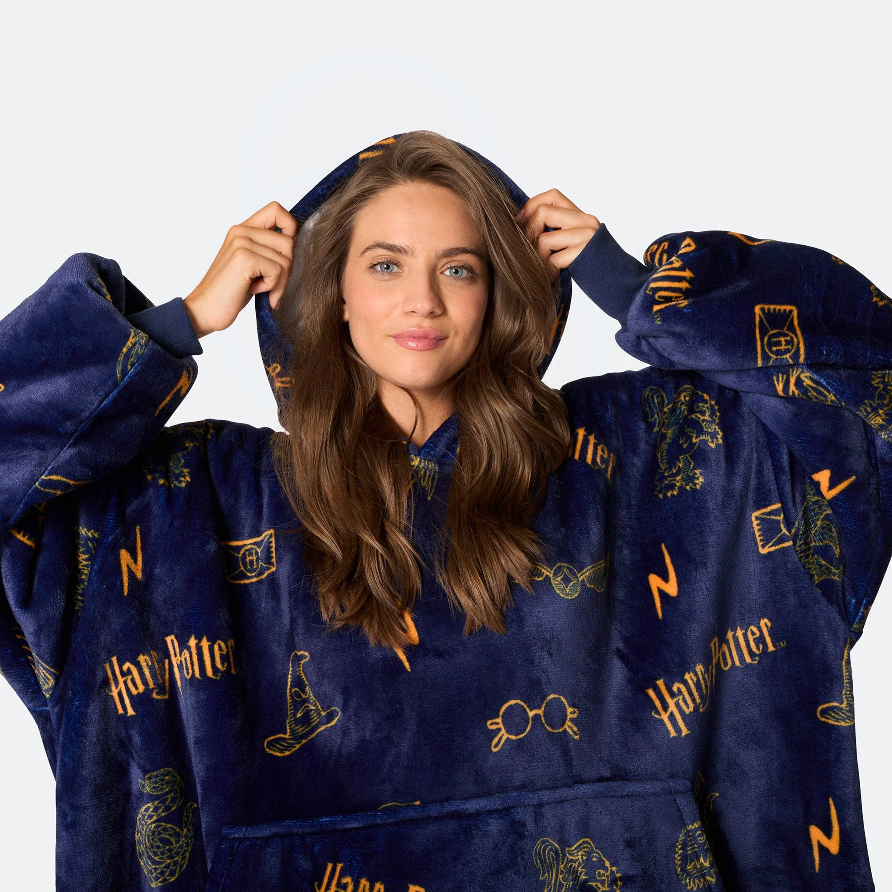 Blauer Harry Potter HappyHoodie - Image 7