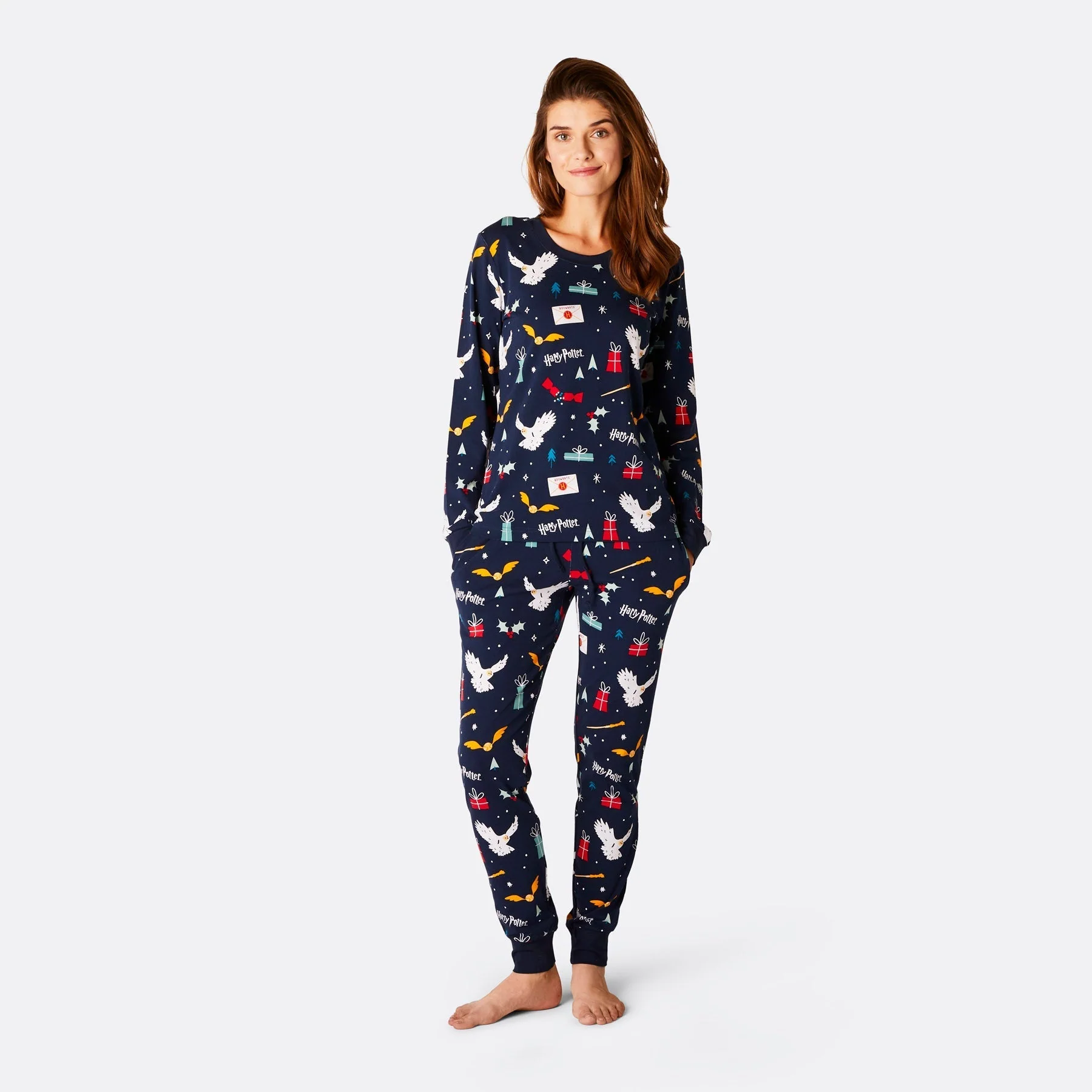 Blauer Harry Potter Pyjama Familie - Image 3