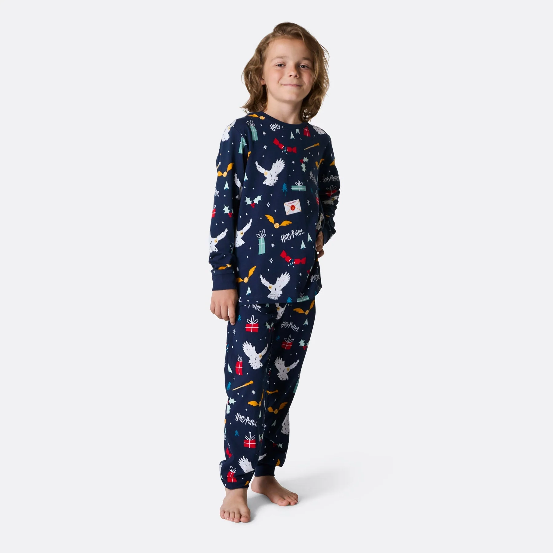 Blauer Harry Potter Pyjama Familie - Image 5