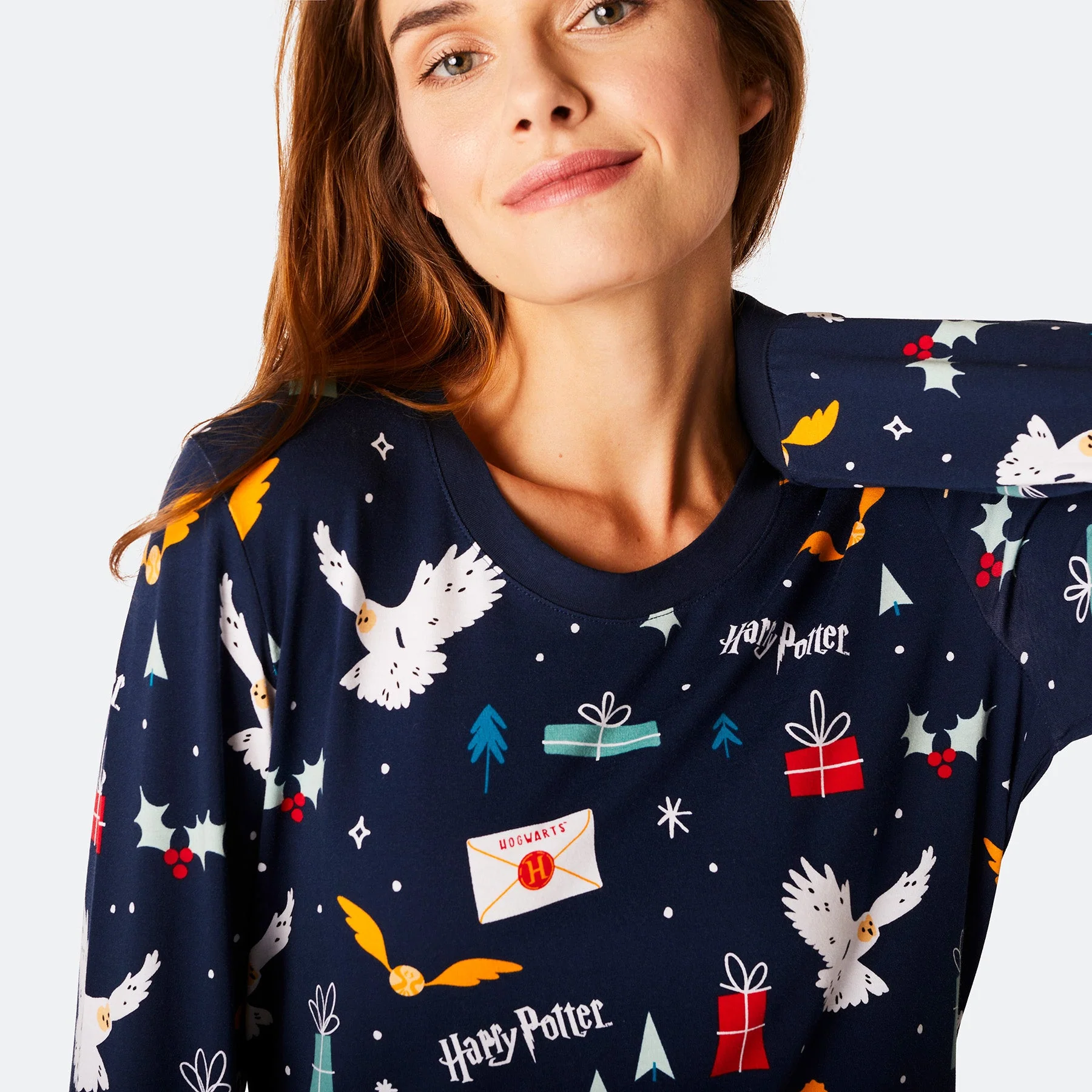Blauer Harry Potter Pyjama Familie - Image 7