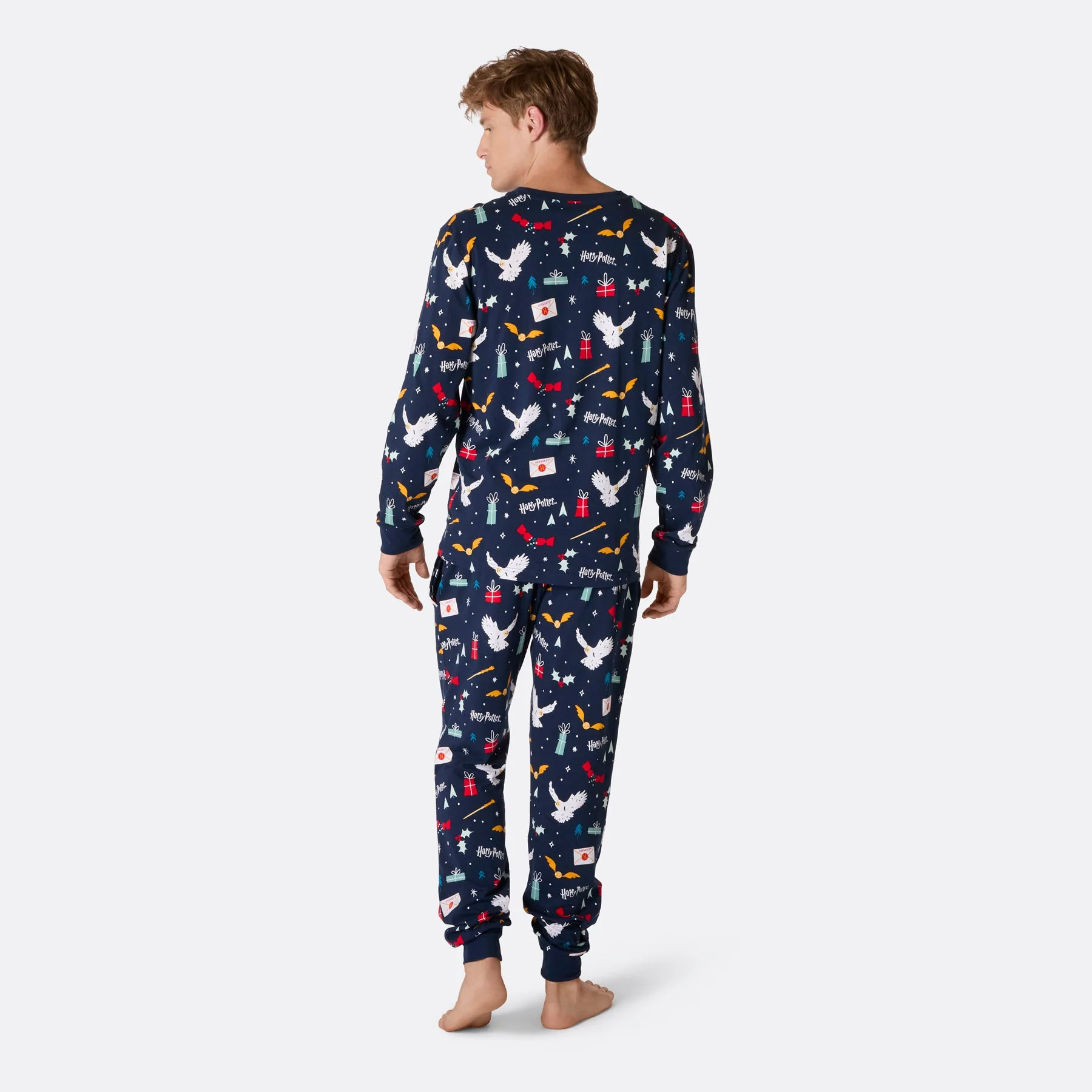 Blauer Harry Potter Pyjama Herren - Image 4
