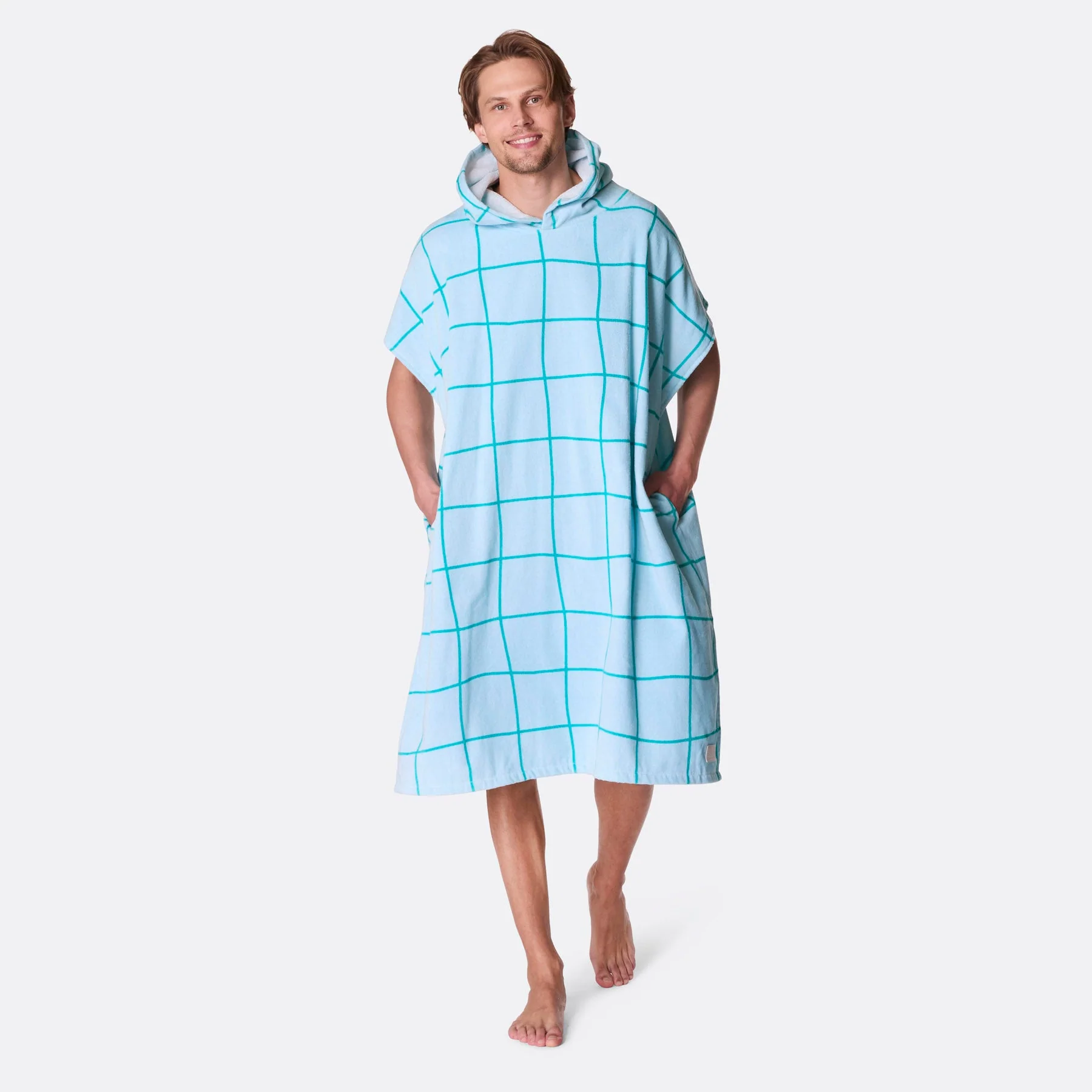 Blauer Pool Badeponcho - Image 5