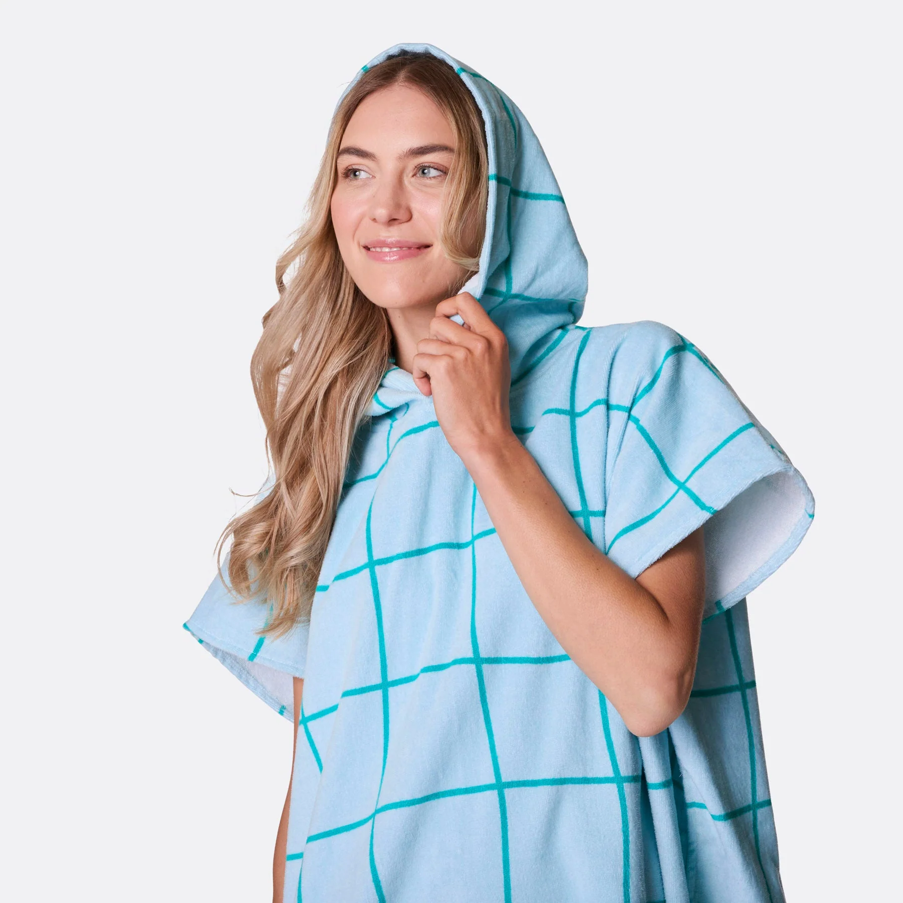 Blauer Pool Badeponcho - Image 7