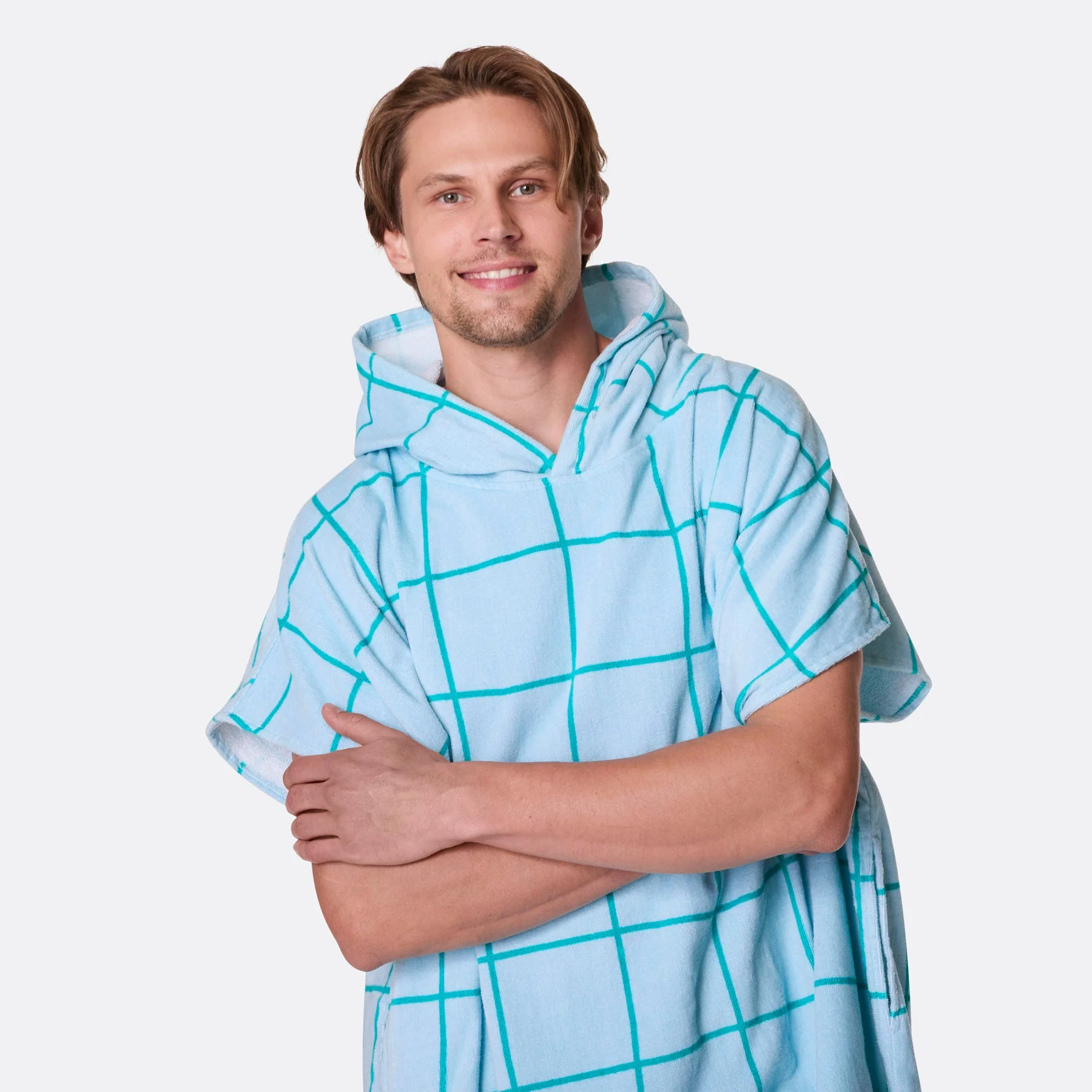 Blauer Pool Badeponcho - Image 8