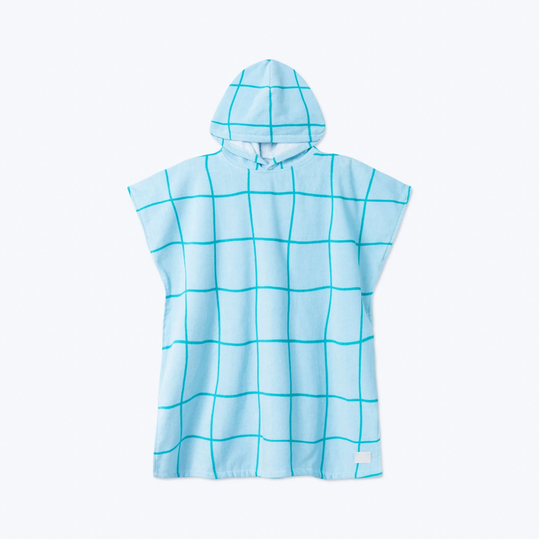 Blauer Pool Badeponcho Kinder - Image 3