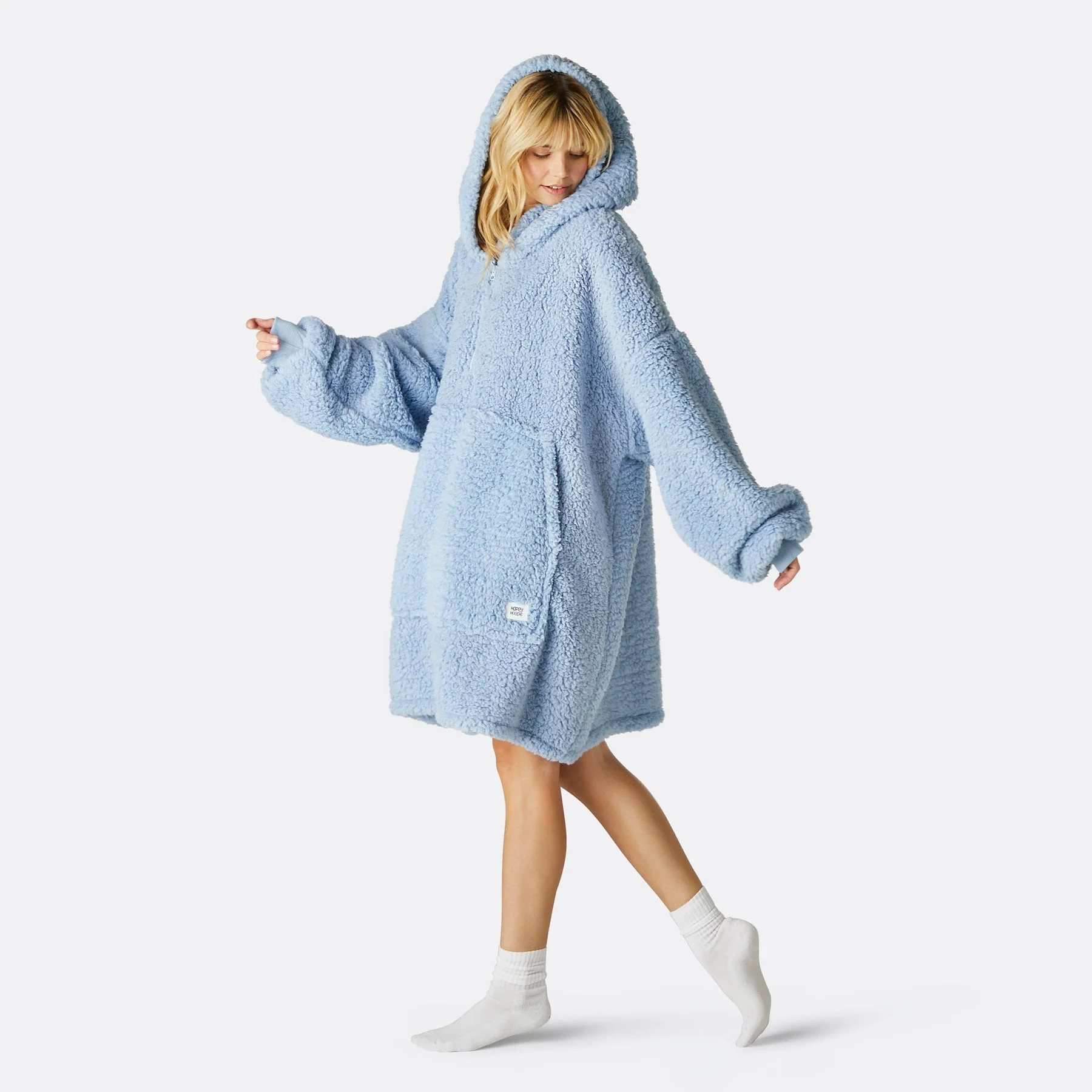 Blauer Sherpa HappyHoodie - Image 4