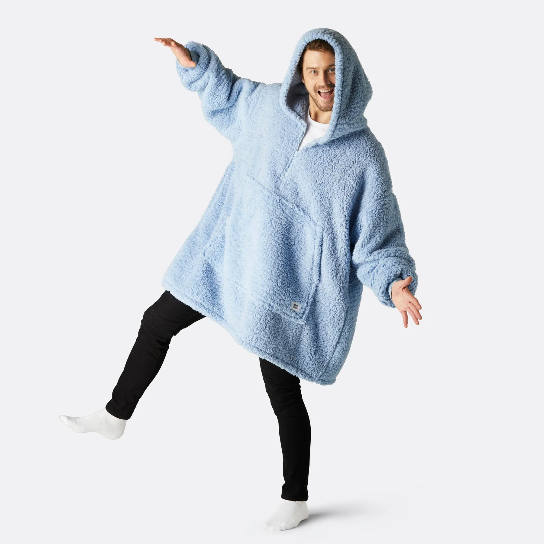 Blauer Sherpa HappyHoodie - Image 6