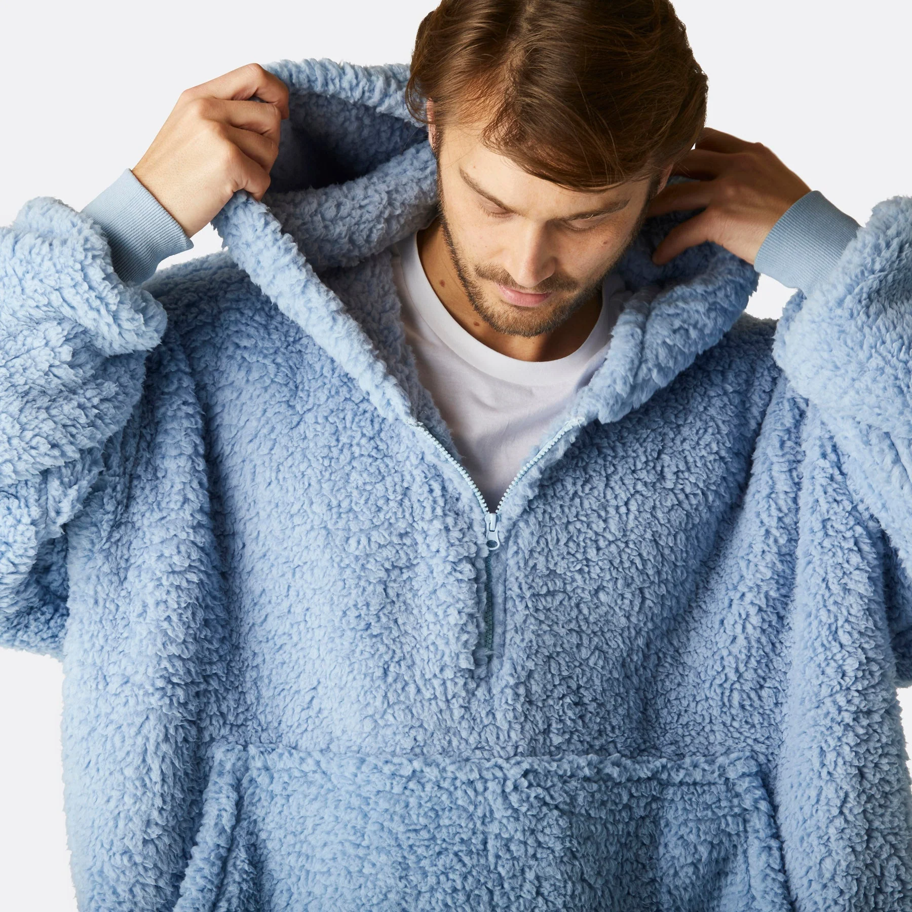 Blauer Sherpa HappyHoodie - Image 8