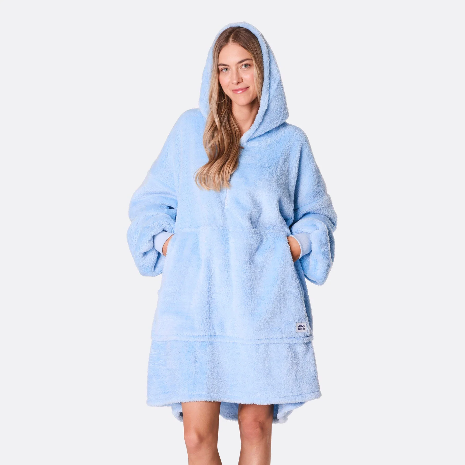 Blauer Teddy HappyHoodie