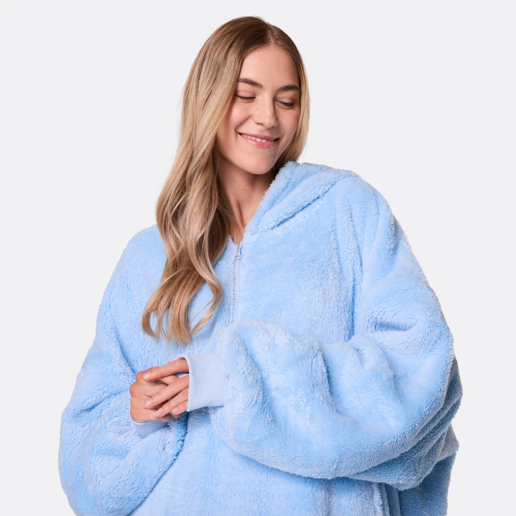 Blauer Teddy HappyHoodie - Image 8