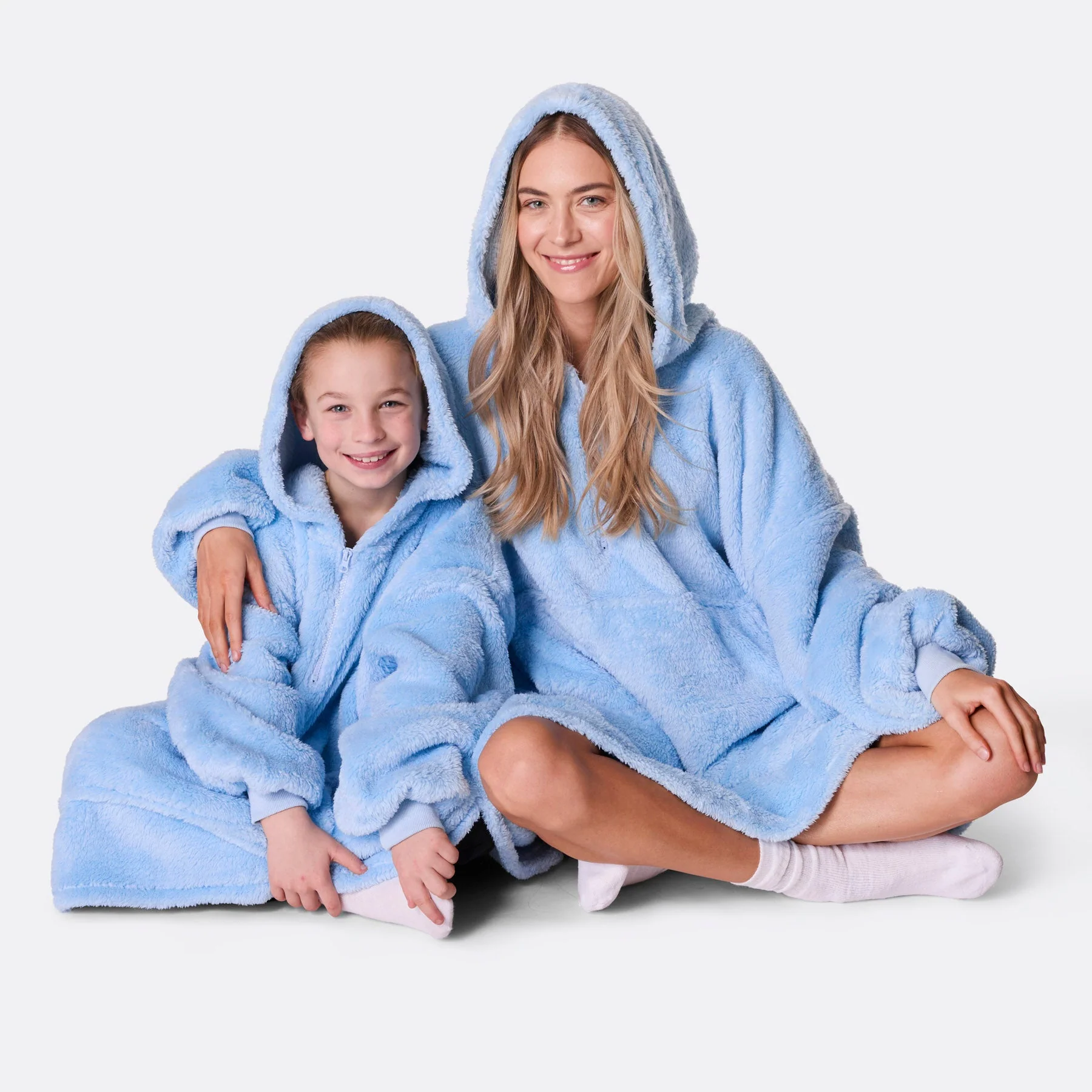 Blauer Teddy HappyHoodie Kinder - Image 3