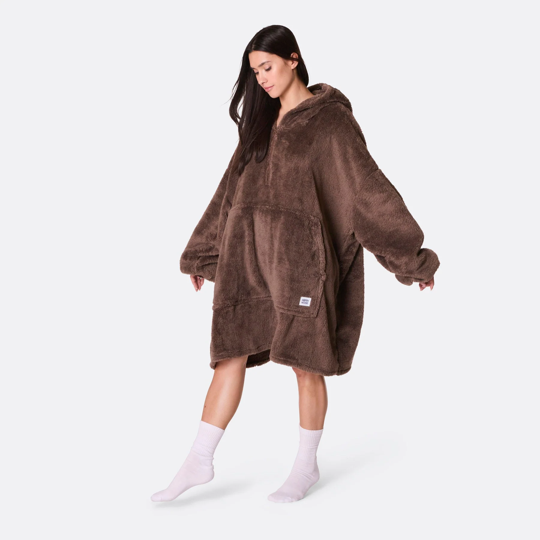 Brauner Teddy HappyHoodie - Image 2