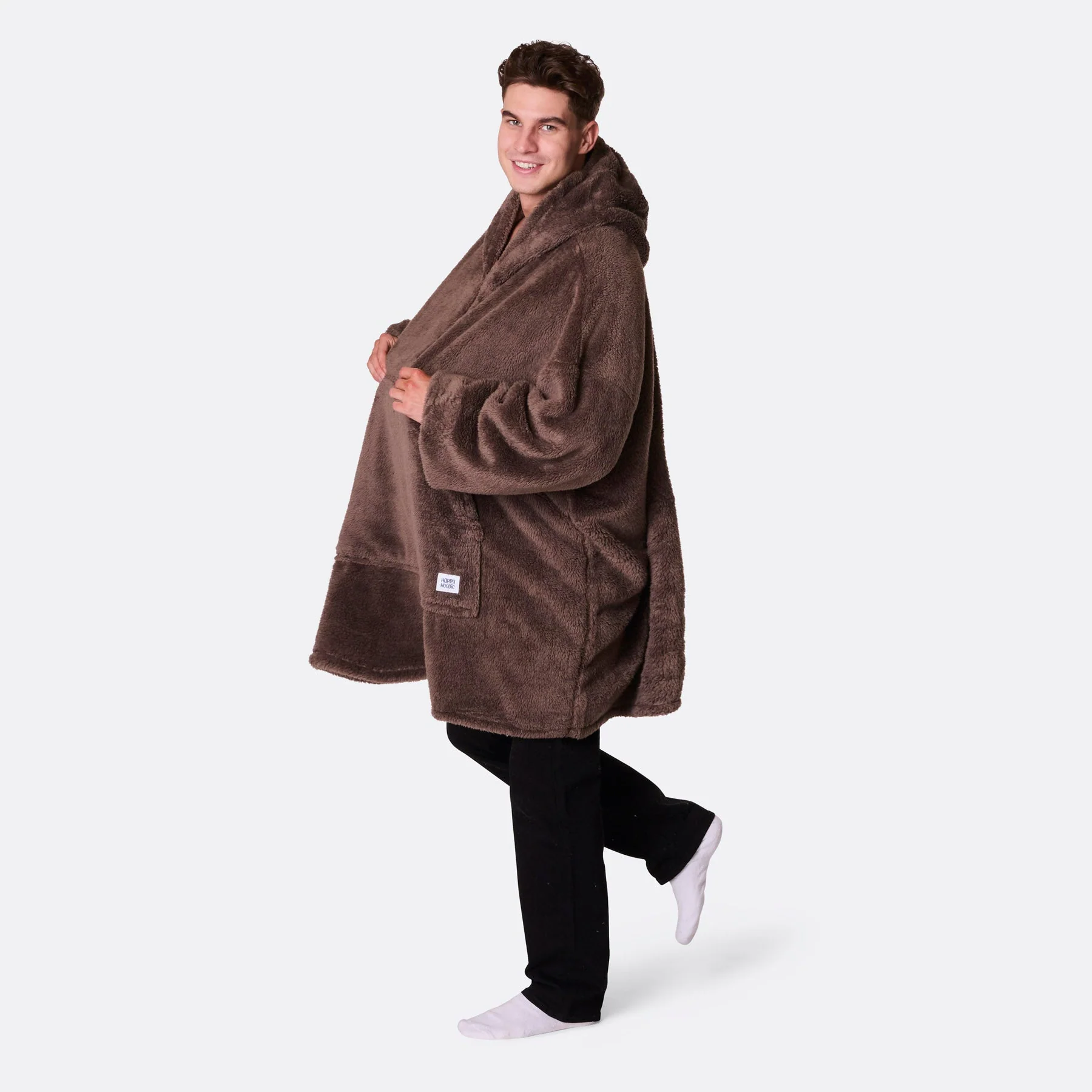 Brauner Teddy HappyHoodie - Image 4