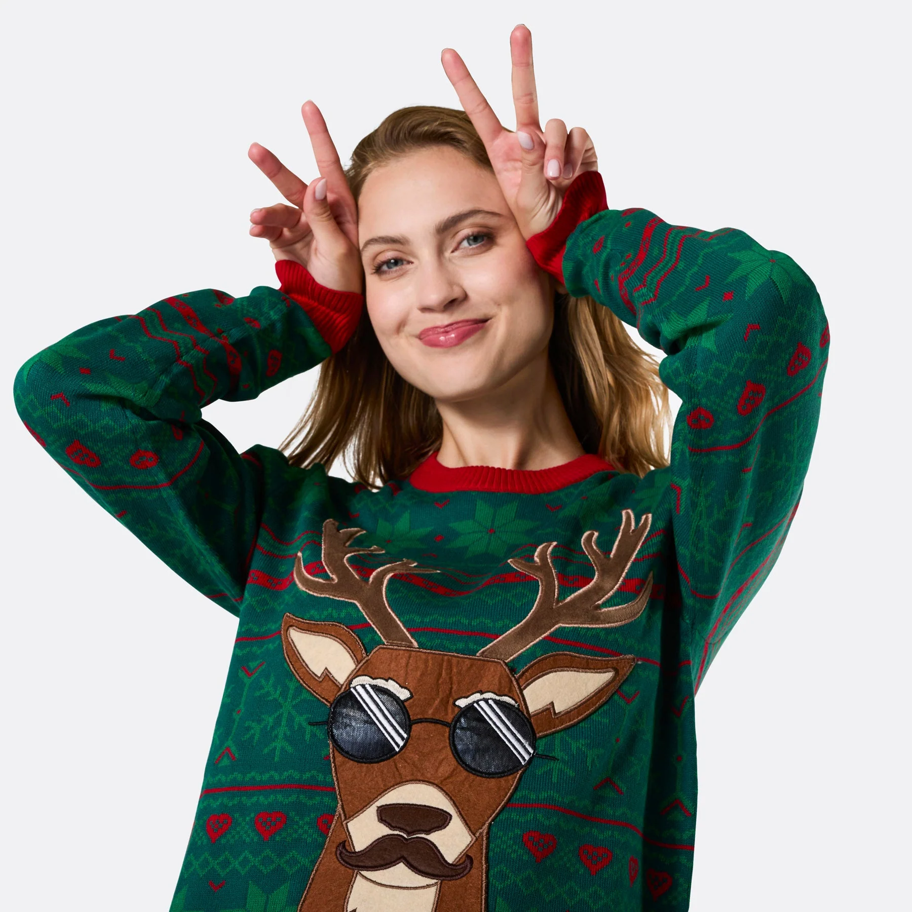 Brewdolph Weihnachtspullover Damen - Image 3