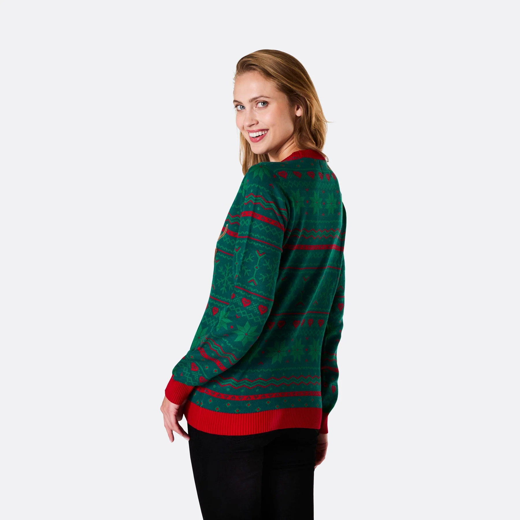 Brewdolph Weihnachtspullover Damen - Image 5