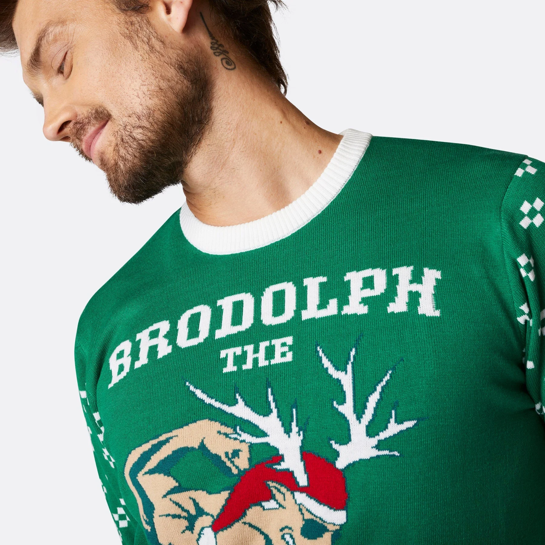 Brodolph Weihnachtspullover Herren - Image 4