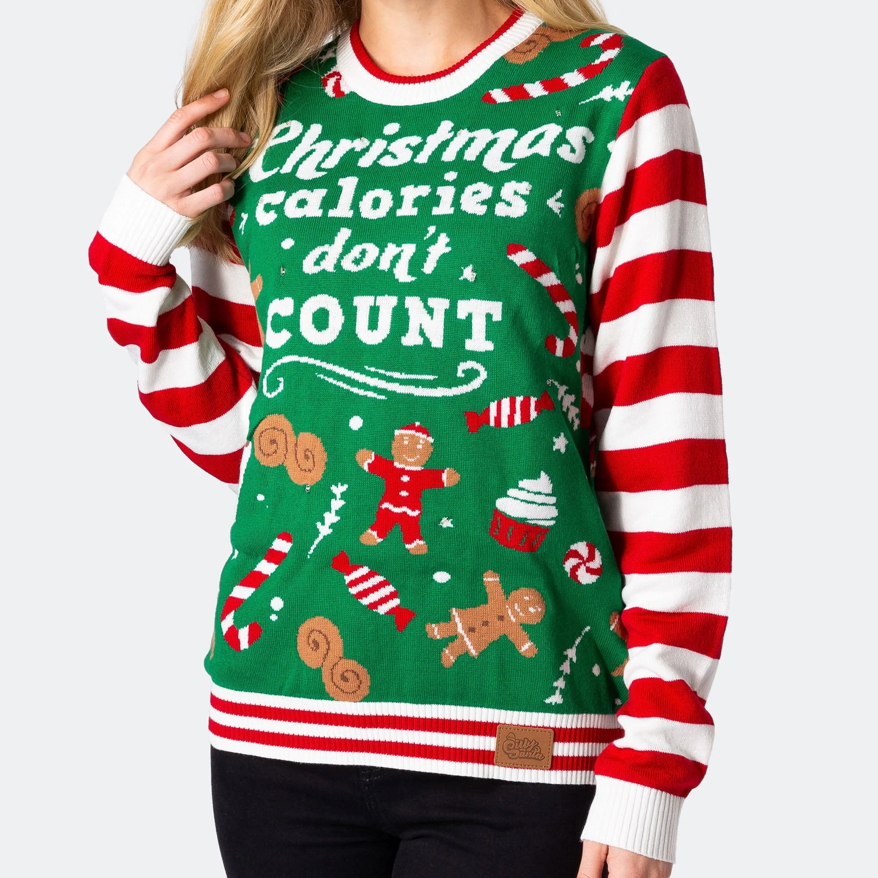 Christmas Calories Weihnachtspullover Damen - Image 6