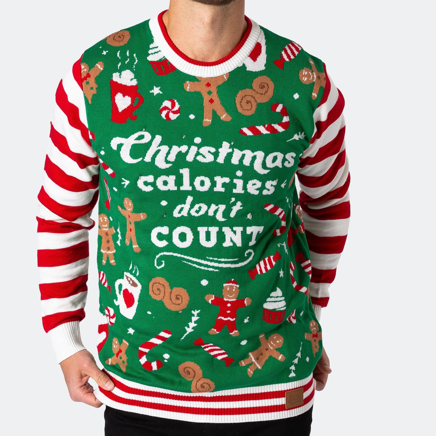Christmas Calories Weihnachtspullover Herren - Image 6