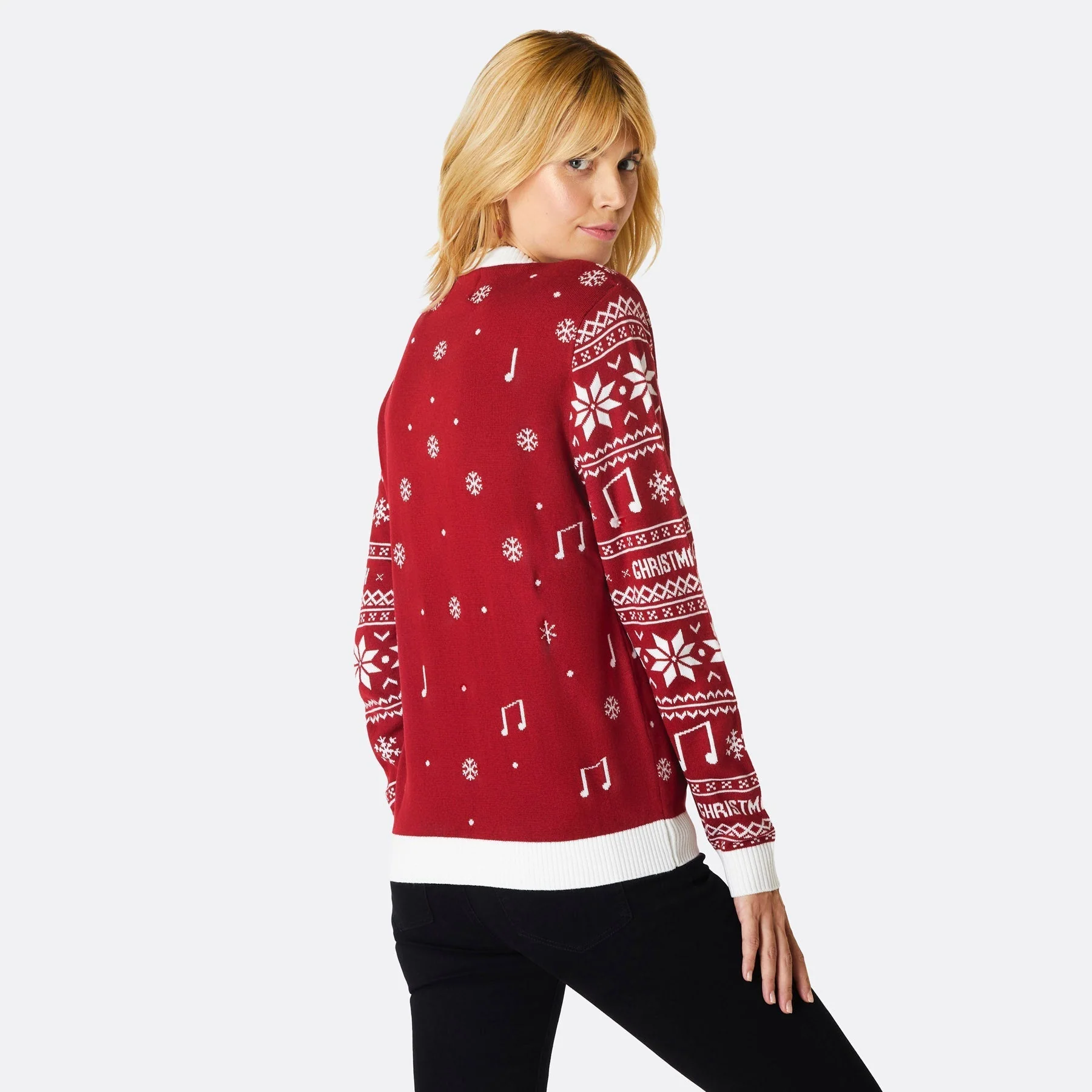 Christmas Ohhhhh Weihnachtspullover Damen - Image 3