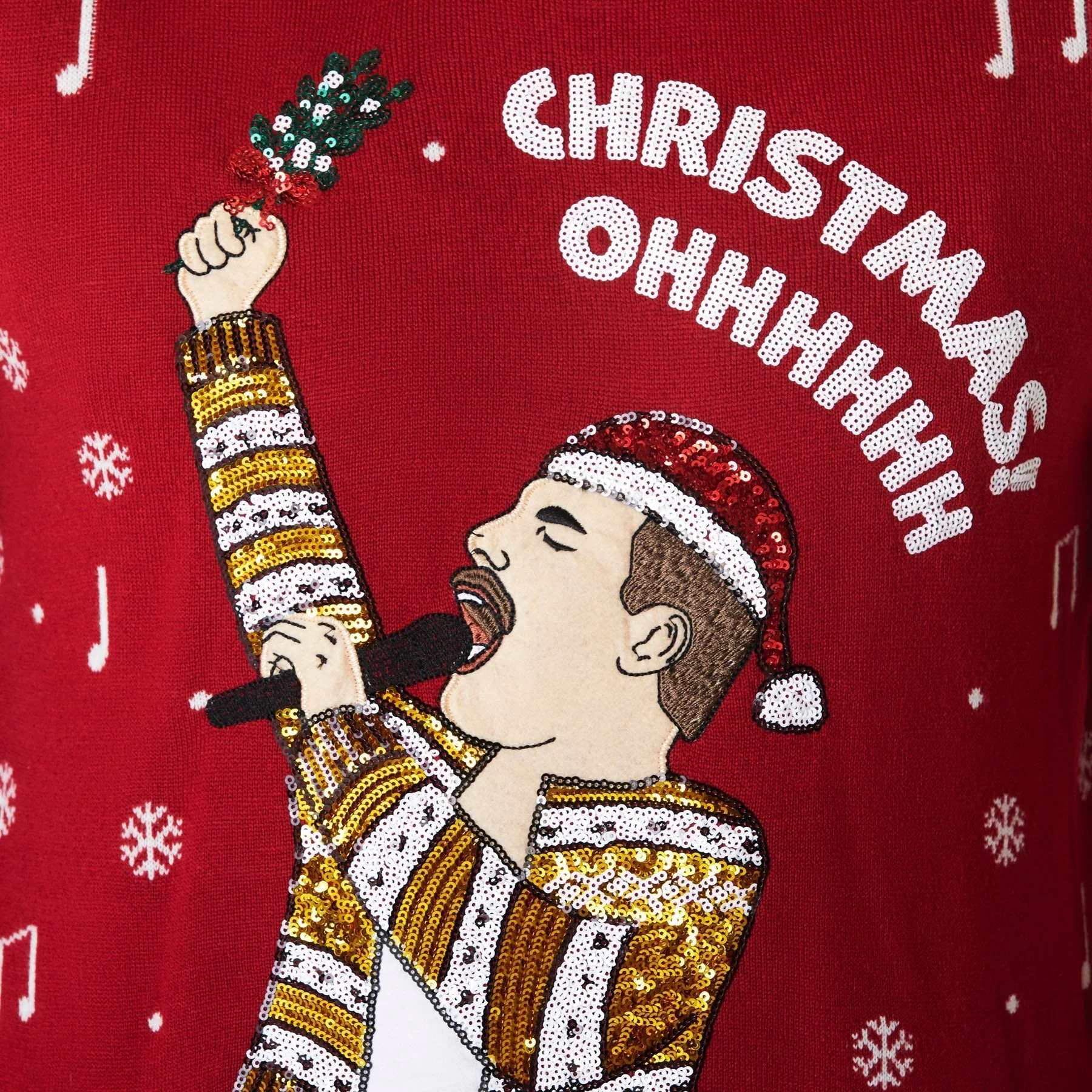 Christmas Ohhhhh Weihnachtspullover Herren - Image 4