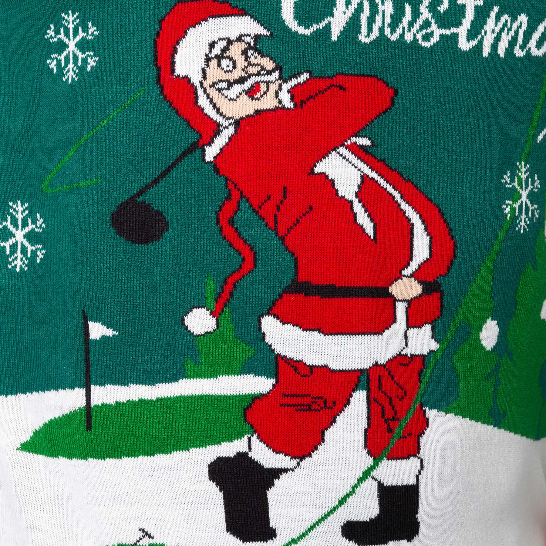 Der Golfer Weihnachtspullover Herren - Image 4