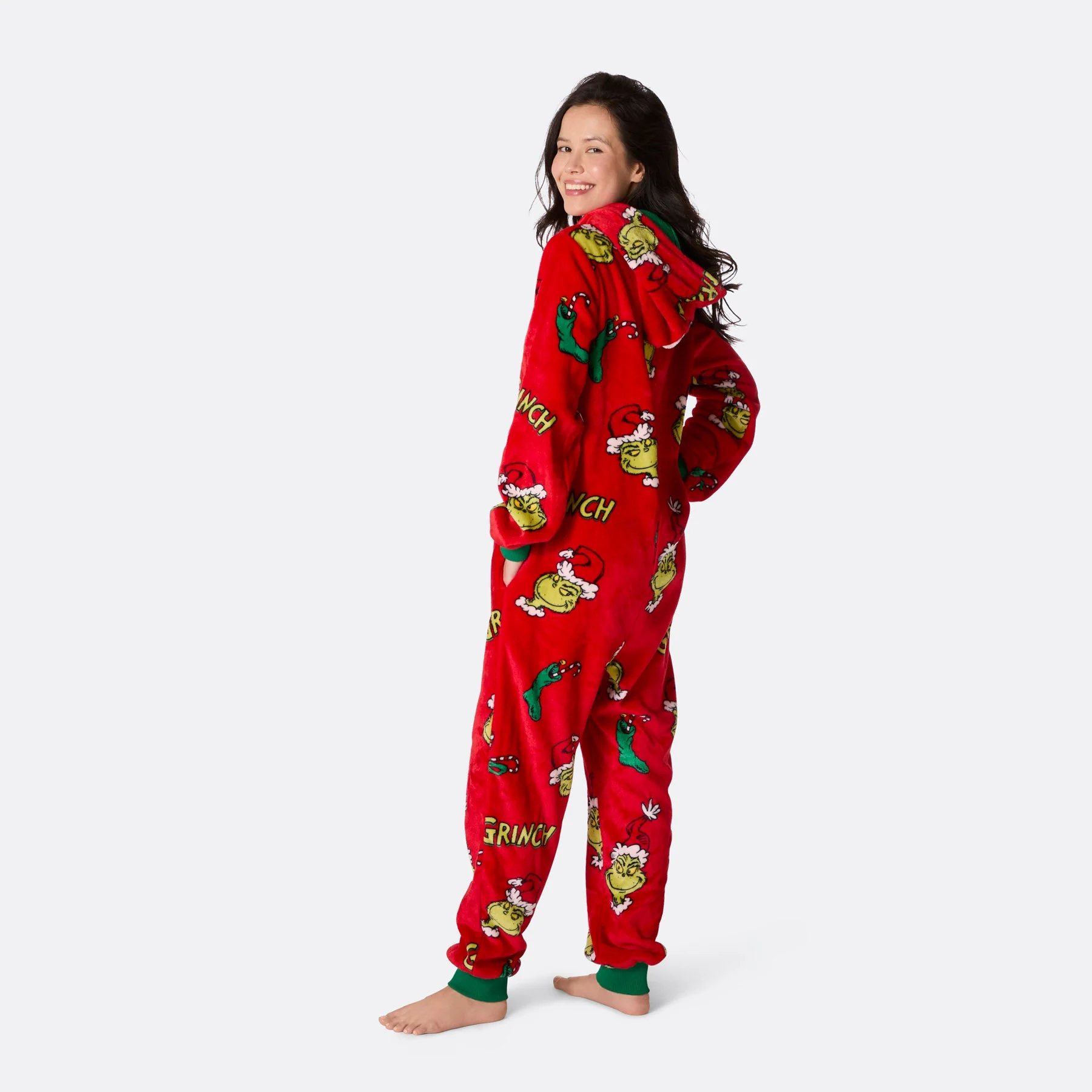 Der Grinch Onesie Damen - Image 3