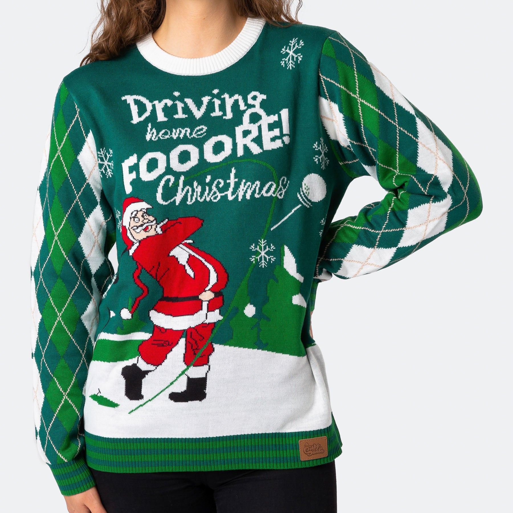Die Golferin Weihnachtspullover Damen - Image 6