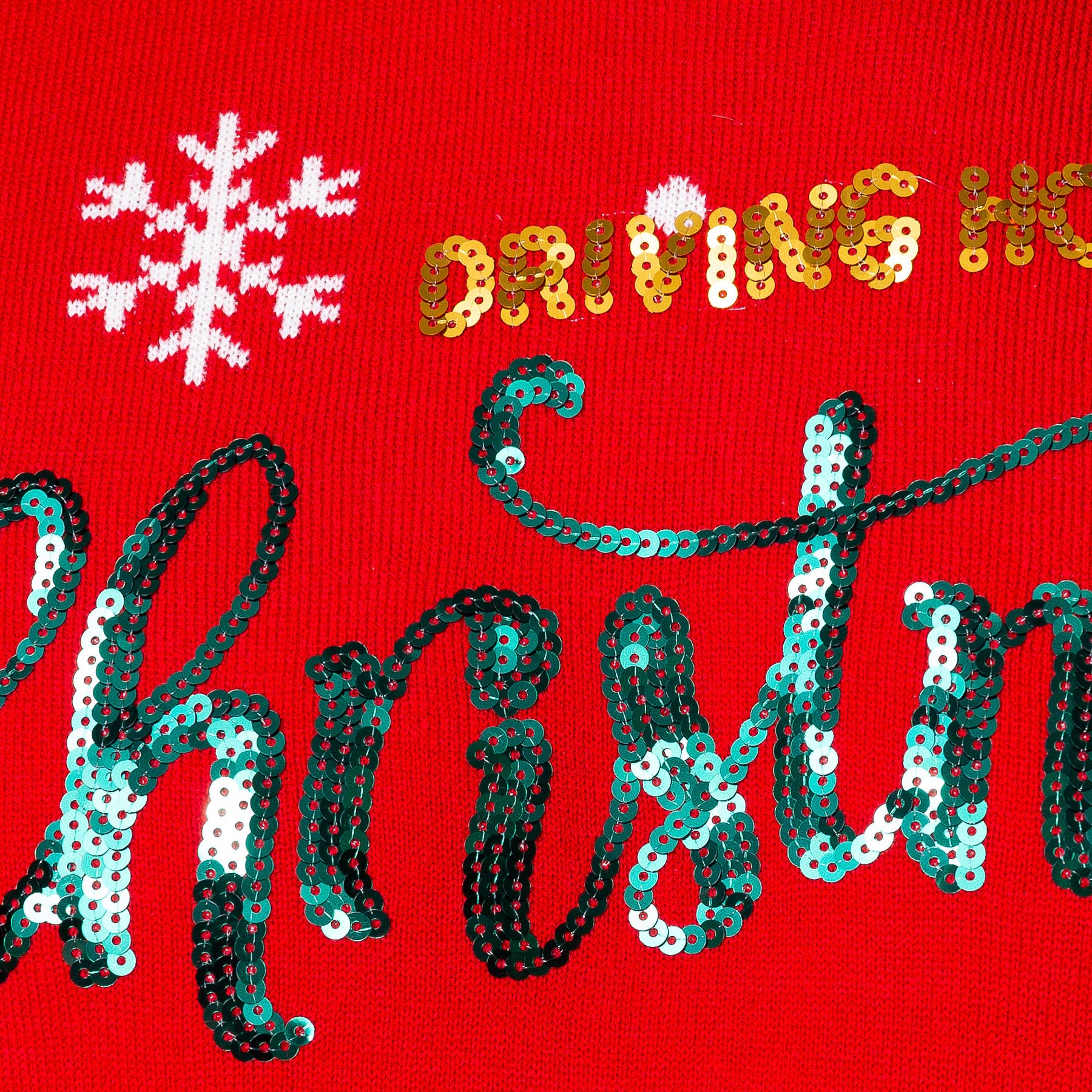 Driving Home For Christmas Weihnachtspullover Damen - Image 4