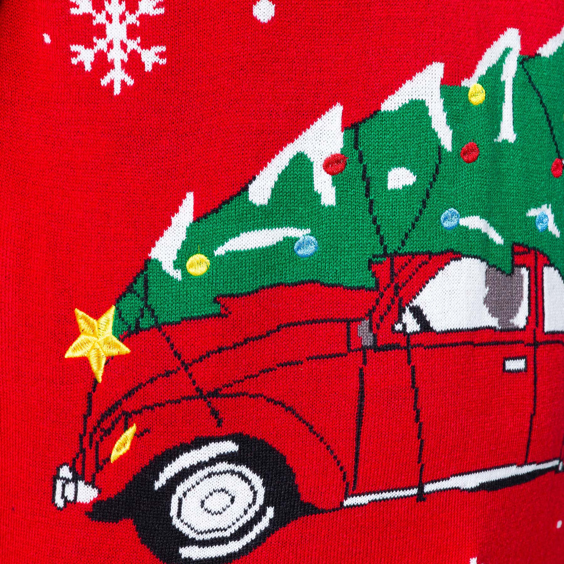 Driving Home For Christmas Weihnachtspullover Herren - Image 5