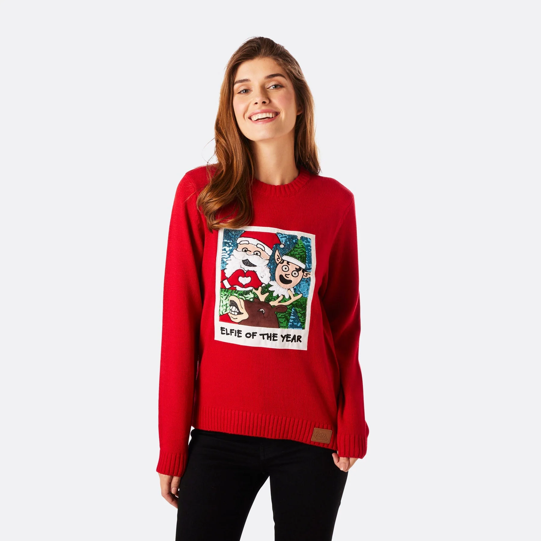 Elfie Weihnachtspullover Damen - Image 2