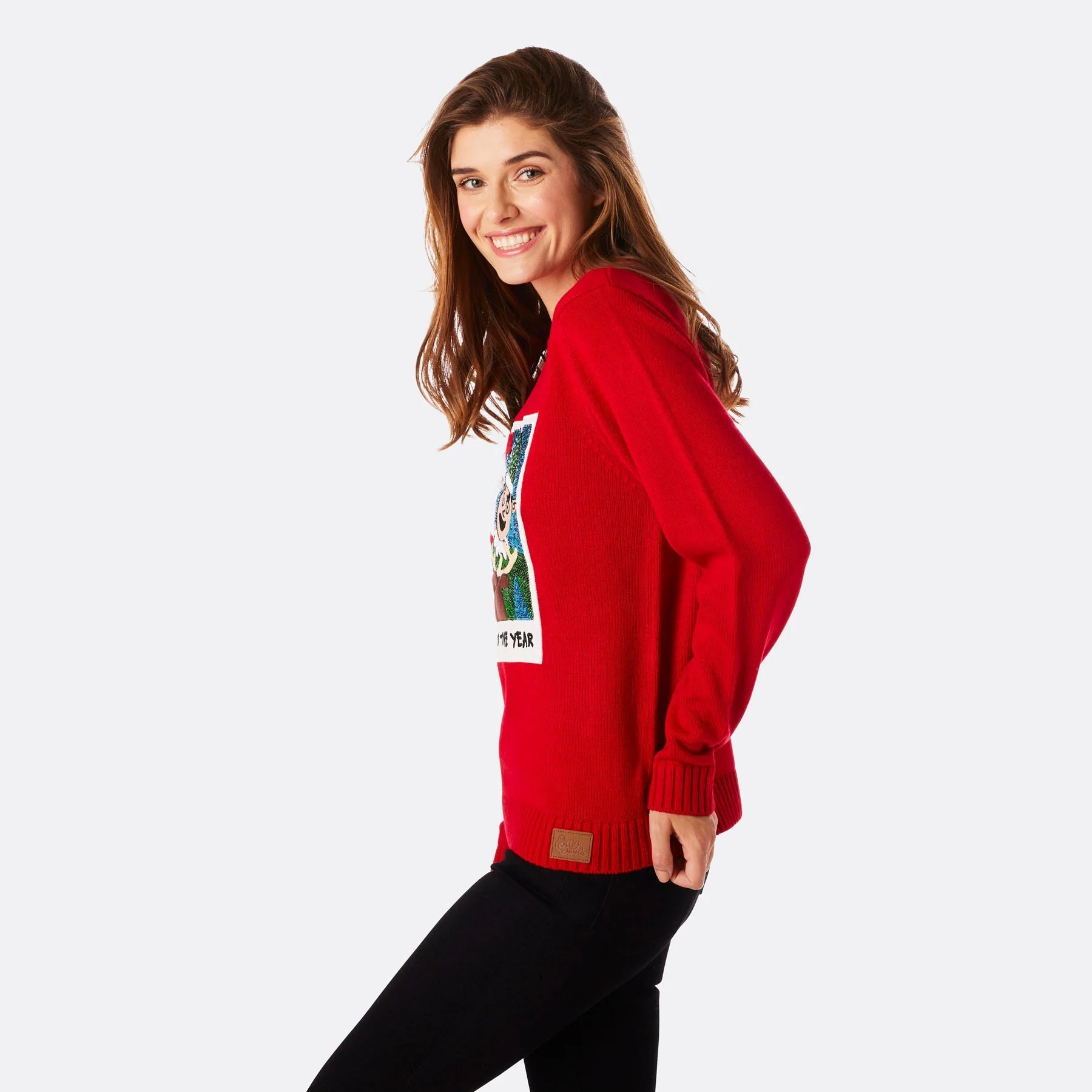 Elfie Weihnachtspullover Damen - Image 3