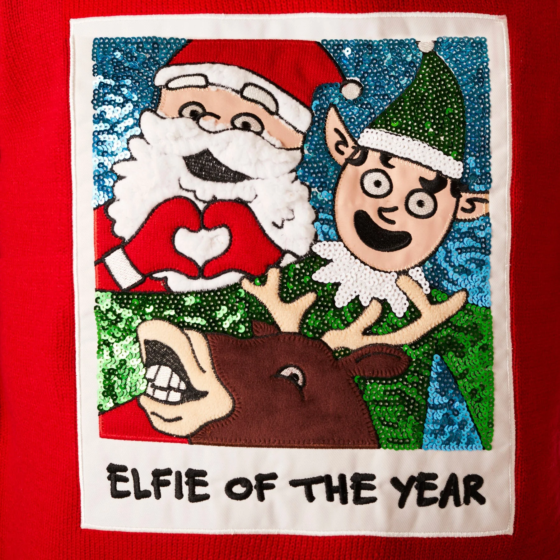 Elfie Weihnachtspullover Herren - Image 4