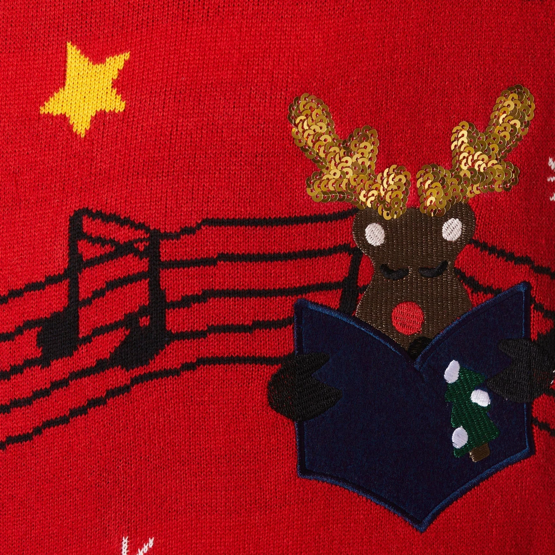 Fa-la-la Weihnachtspullunder Herren - Image 5
