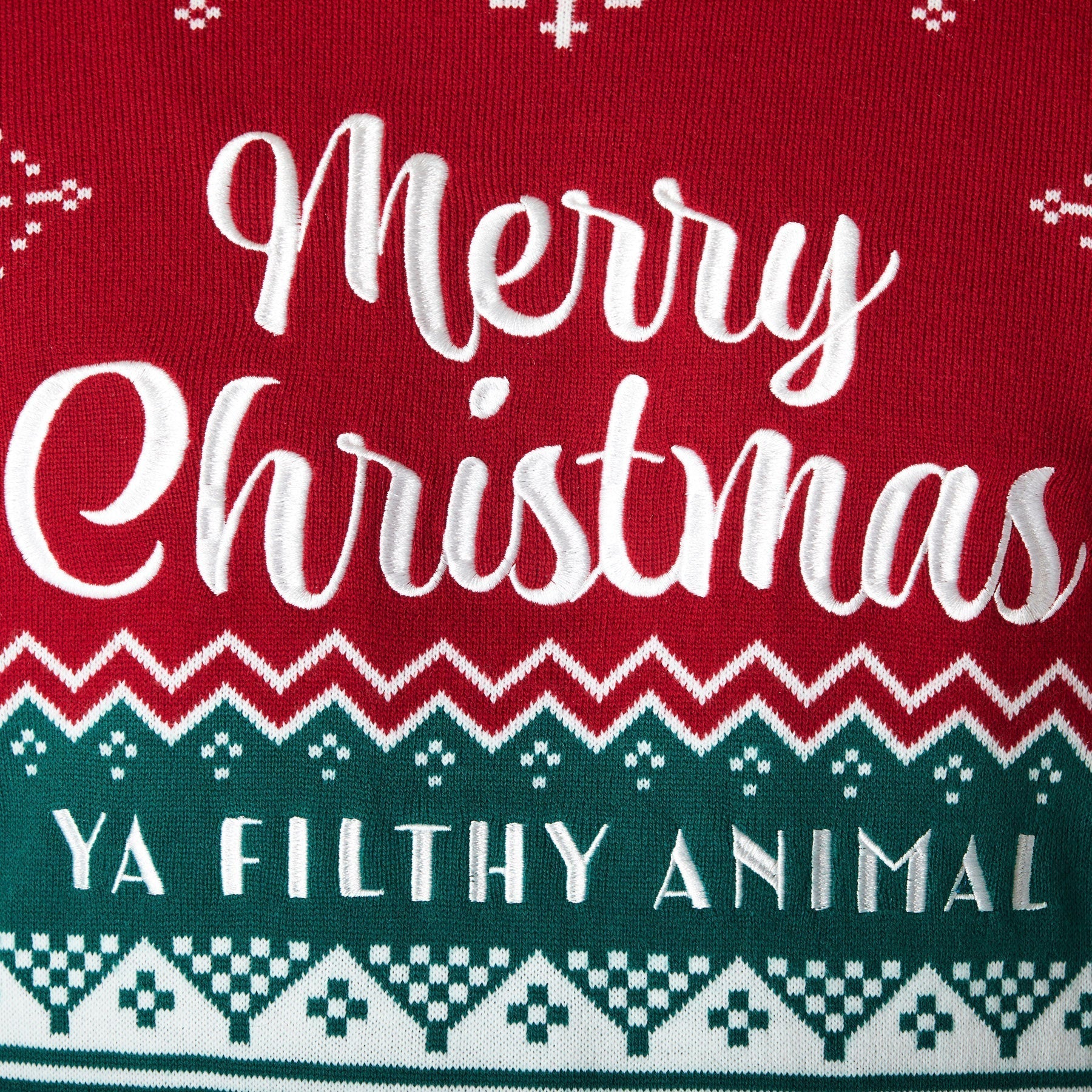 Filthy Animal Weihnachtspullover Herren - Image 4
