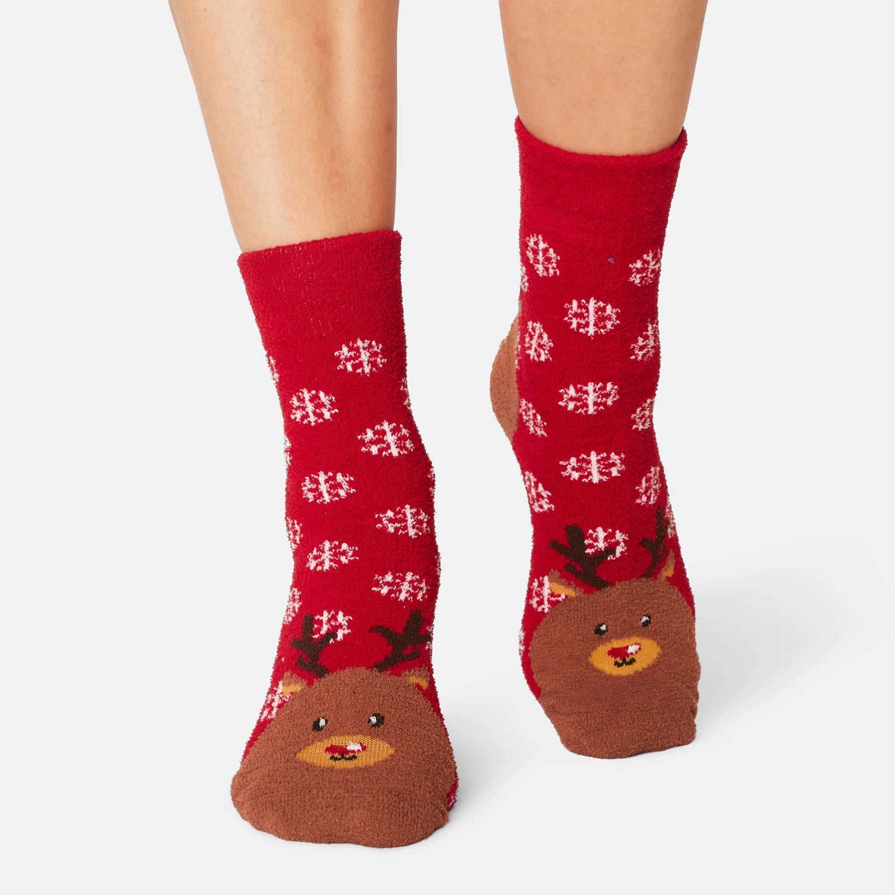 Flauschige Weihnachtssocken (3er-Pack) - Image 9