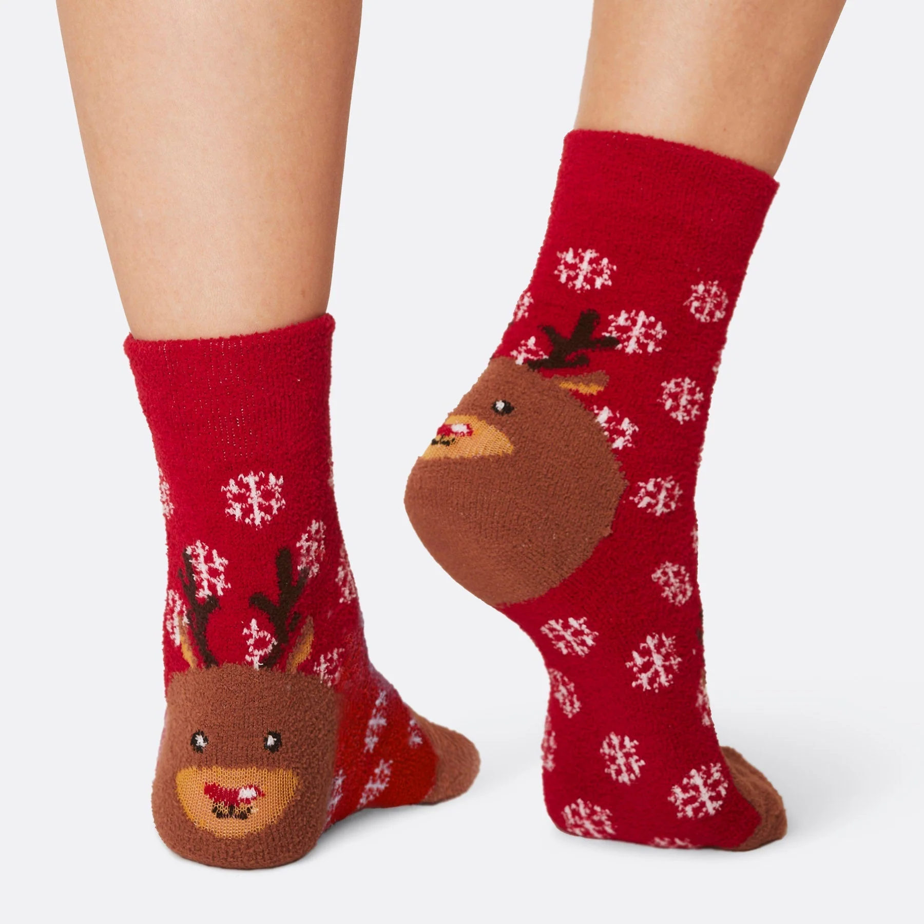 Flauschige Weihnachtssocken Kinder (3er-Pack) - Image 10