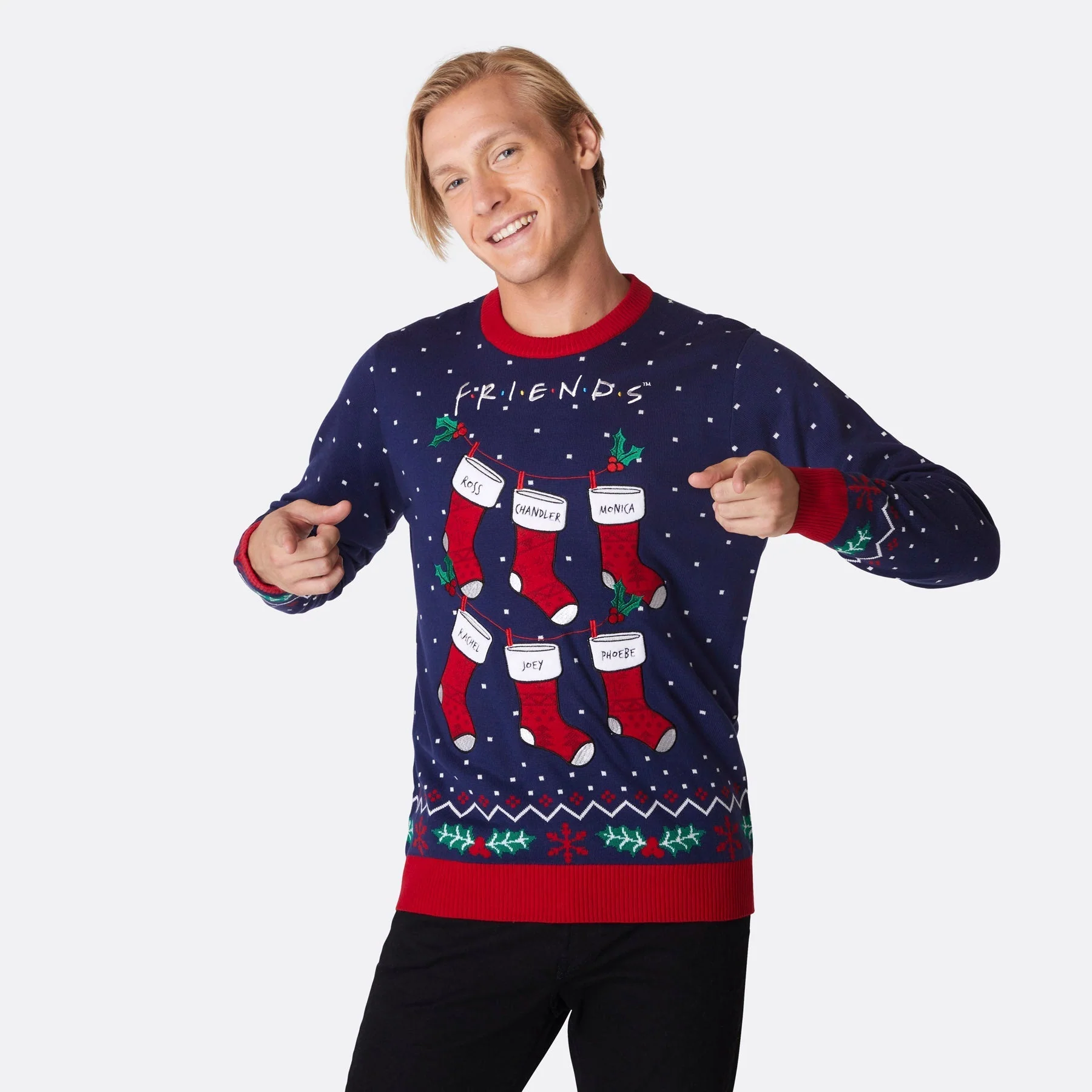Friends Weihnachtspullover Herren - Image 2