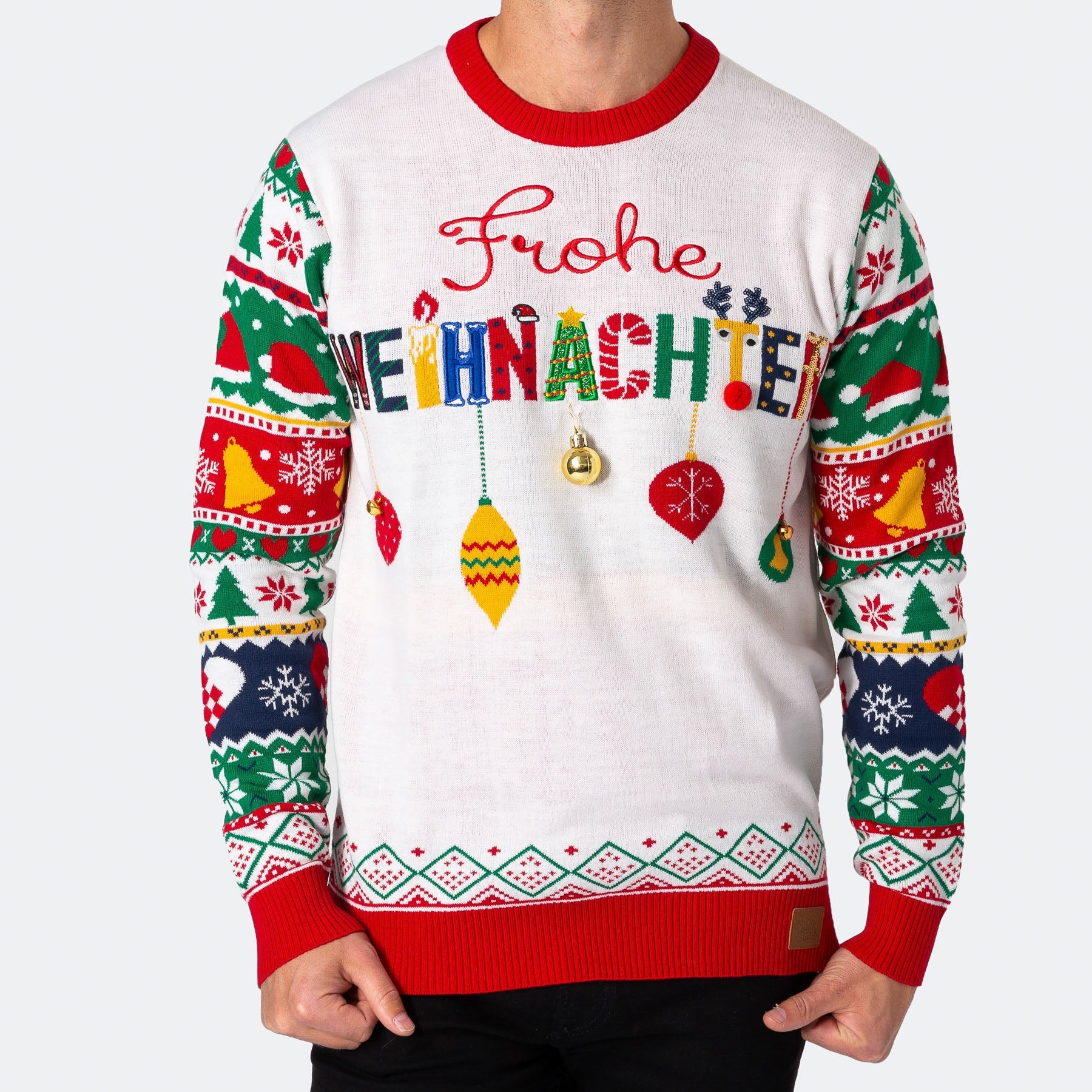Frohe Weihnachten Weihnachtspullover Herren - Image 6