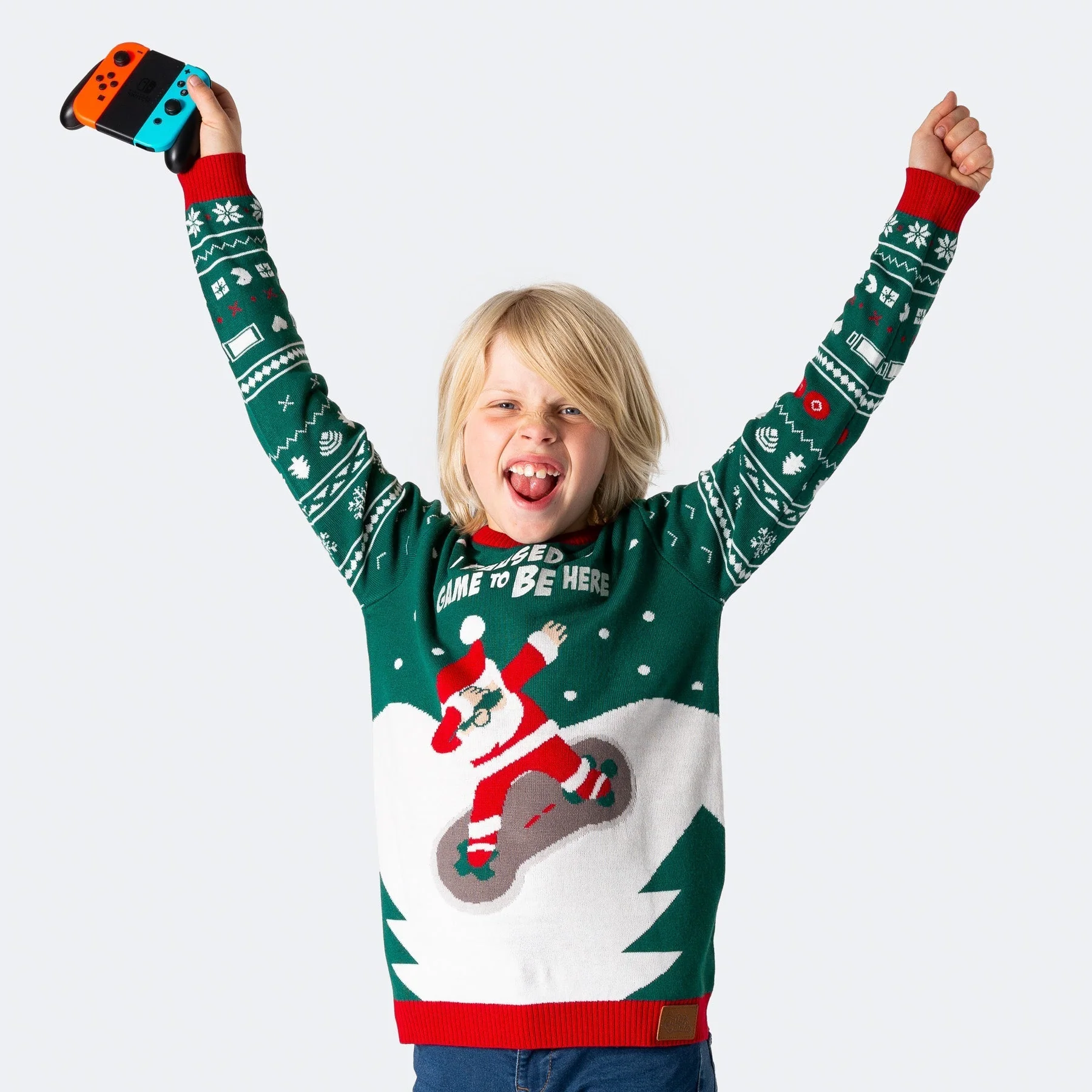 Gamer Weihnachtspullover Kinder - Image 4