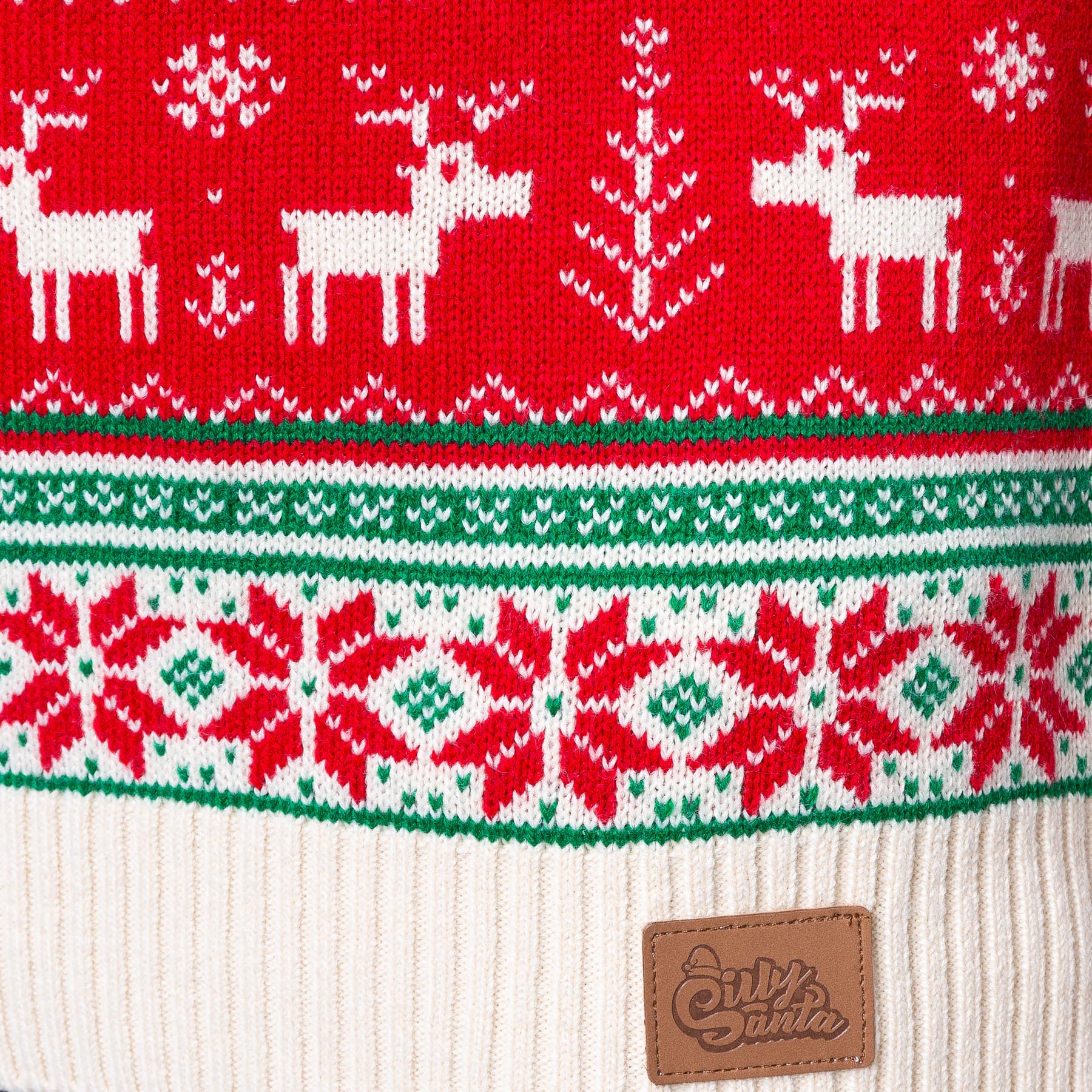 Gestrickter Weihnachtspullover Herren - Image 5
